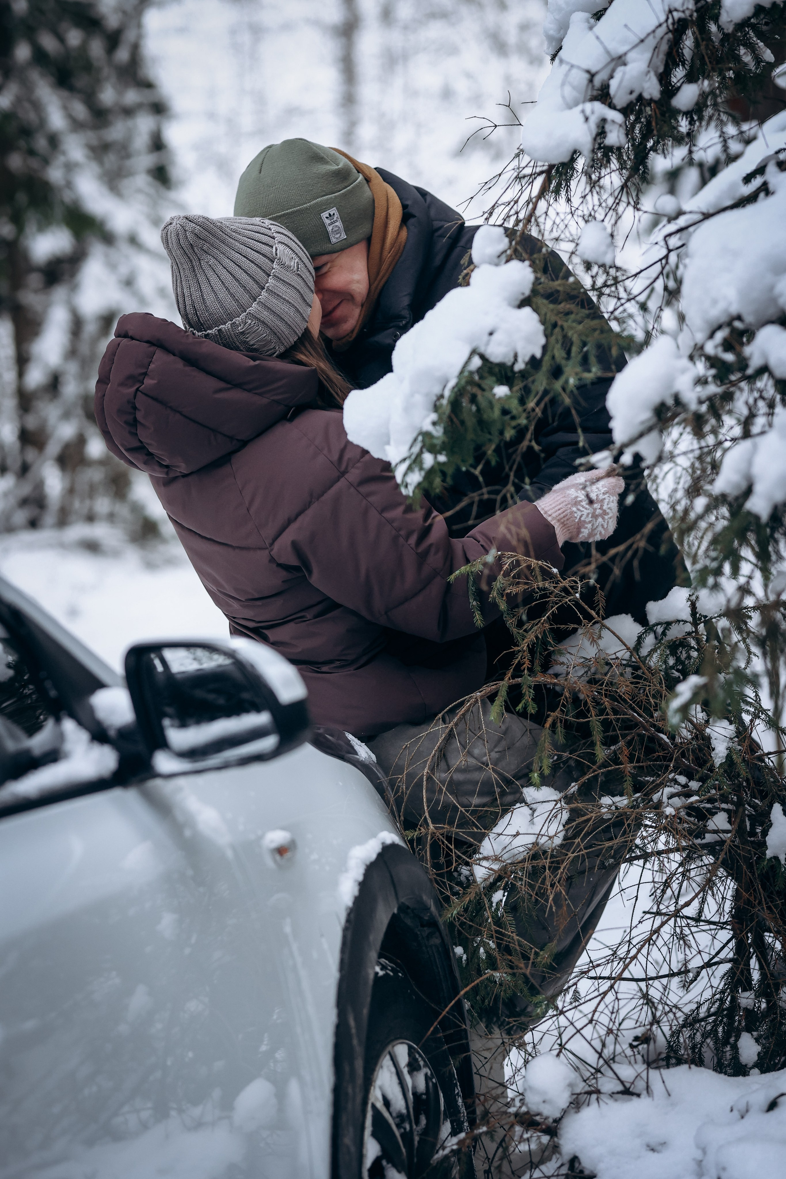 Сочельник в снежном бору. Детский и Семейный фотограф Елена Карпушина