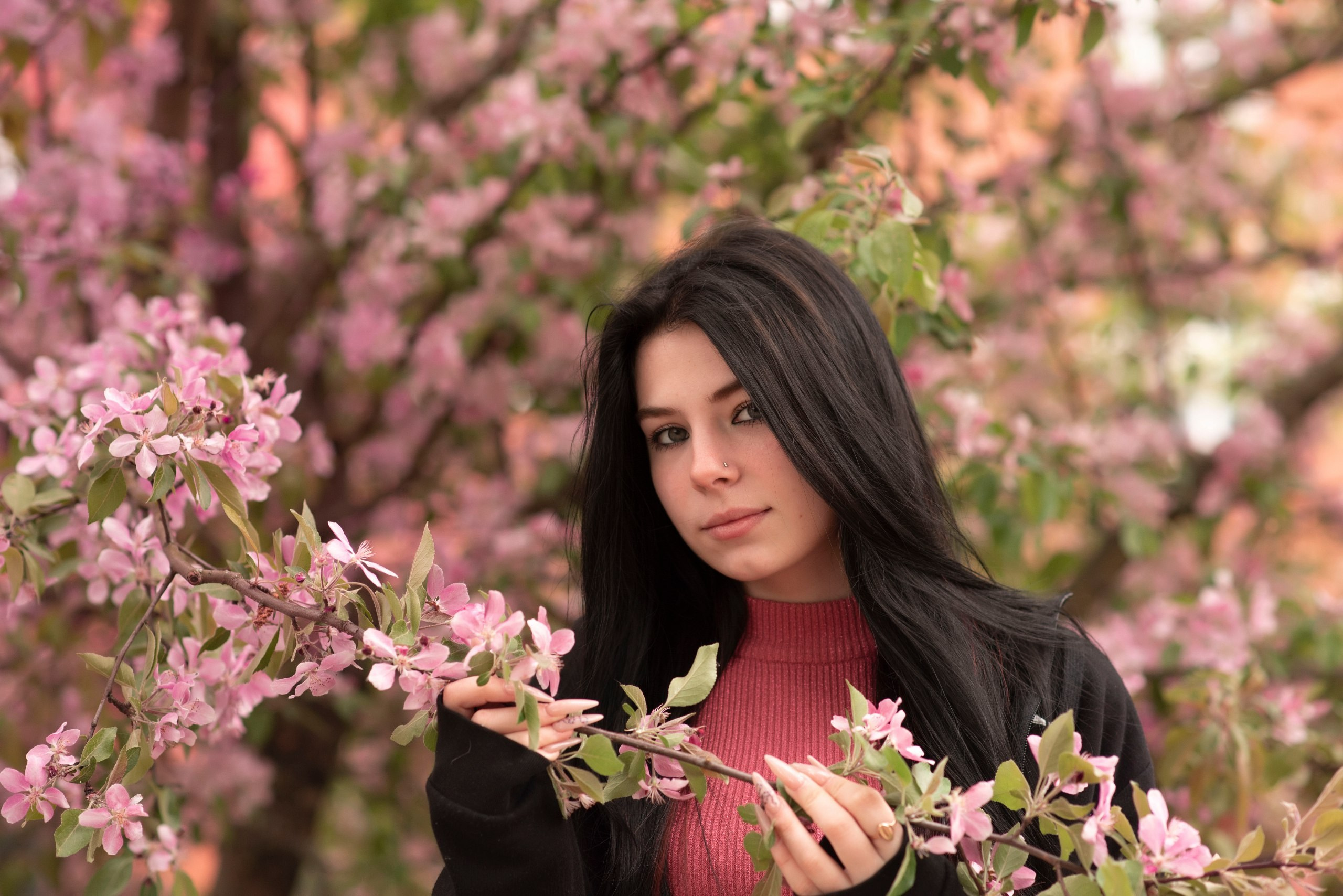 Фотосессии в цветении. Свадебный и семейный фотограф Полина Малюкова Москва, Химки, Зеленоград