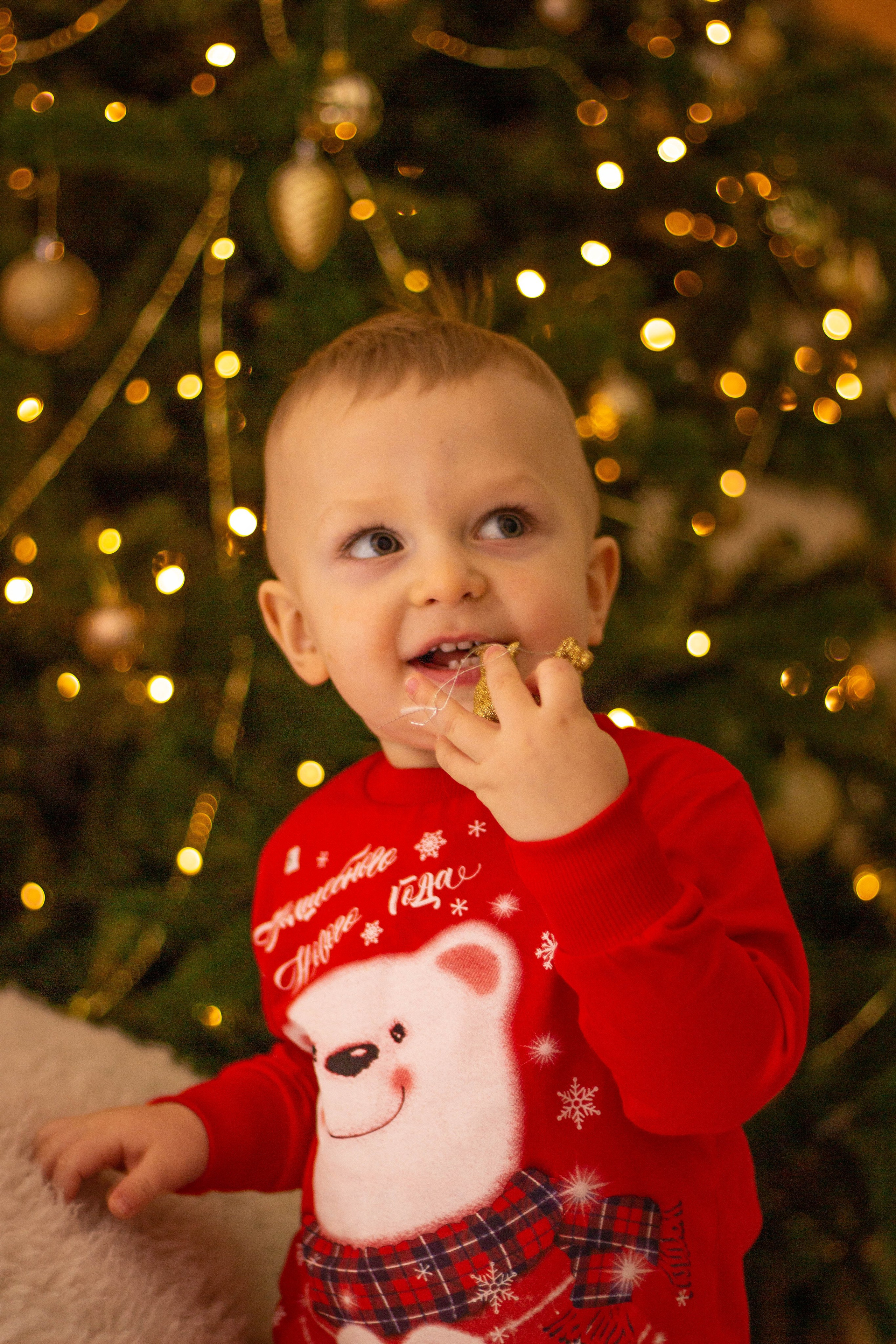 Новогодняя фотосессия Анны и Евгения. Фотограф новорожденных в Екатеринбурге