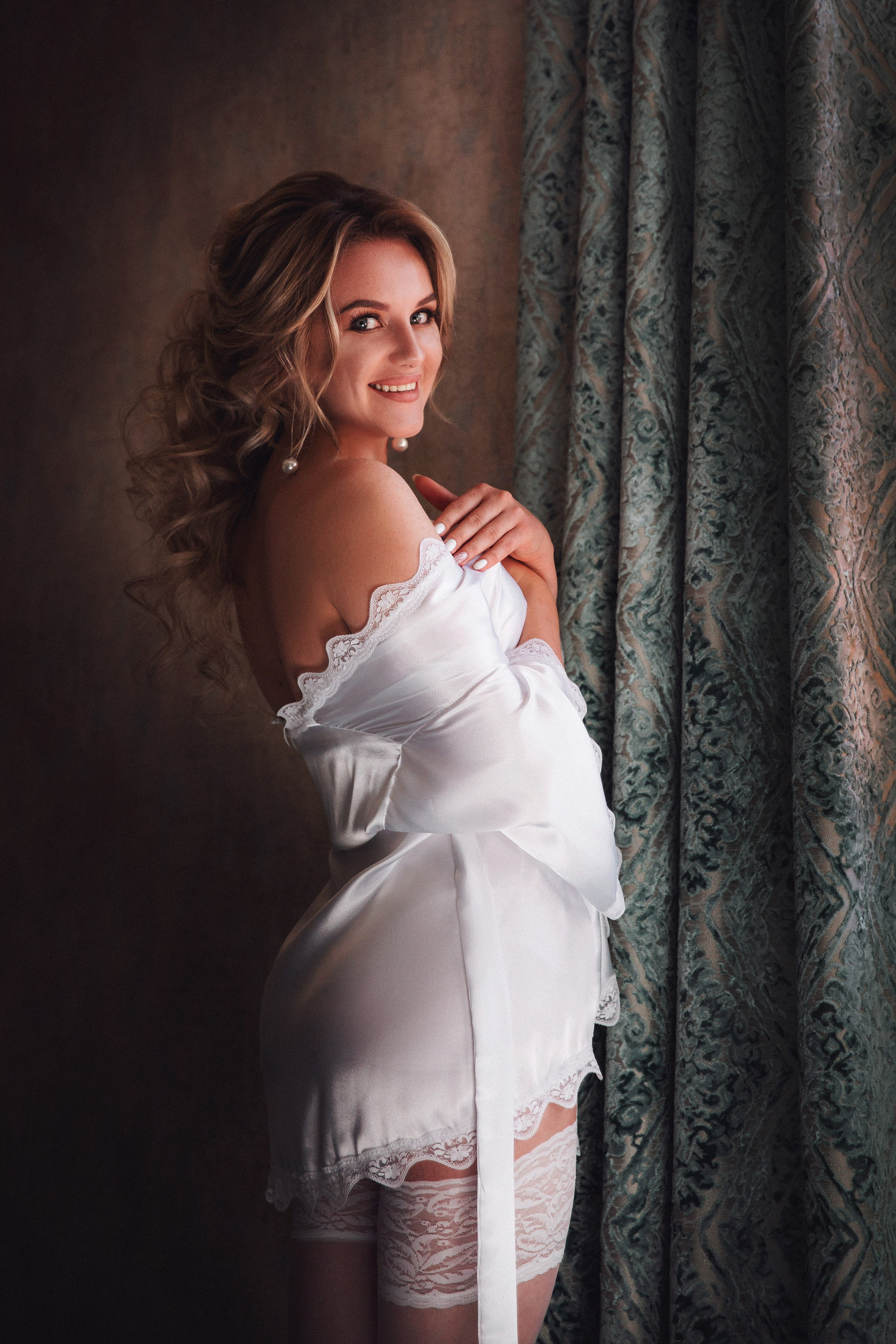 Макияж и прическа для невесты