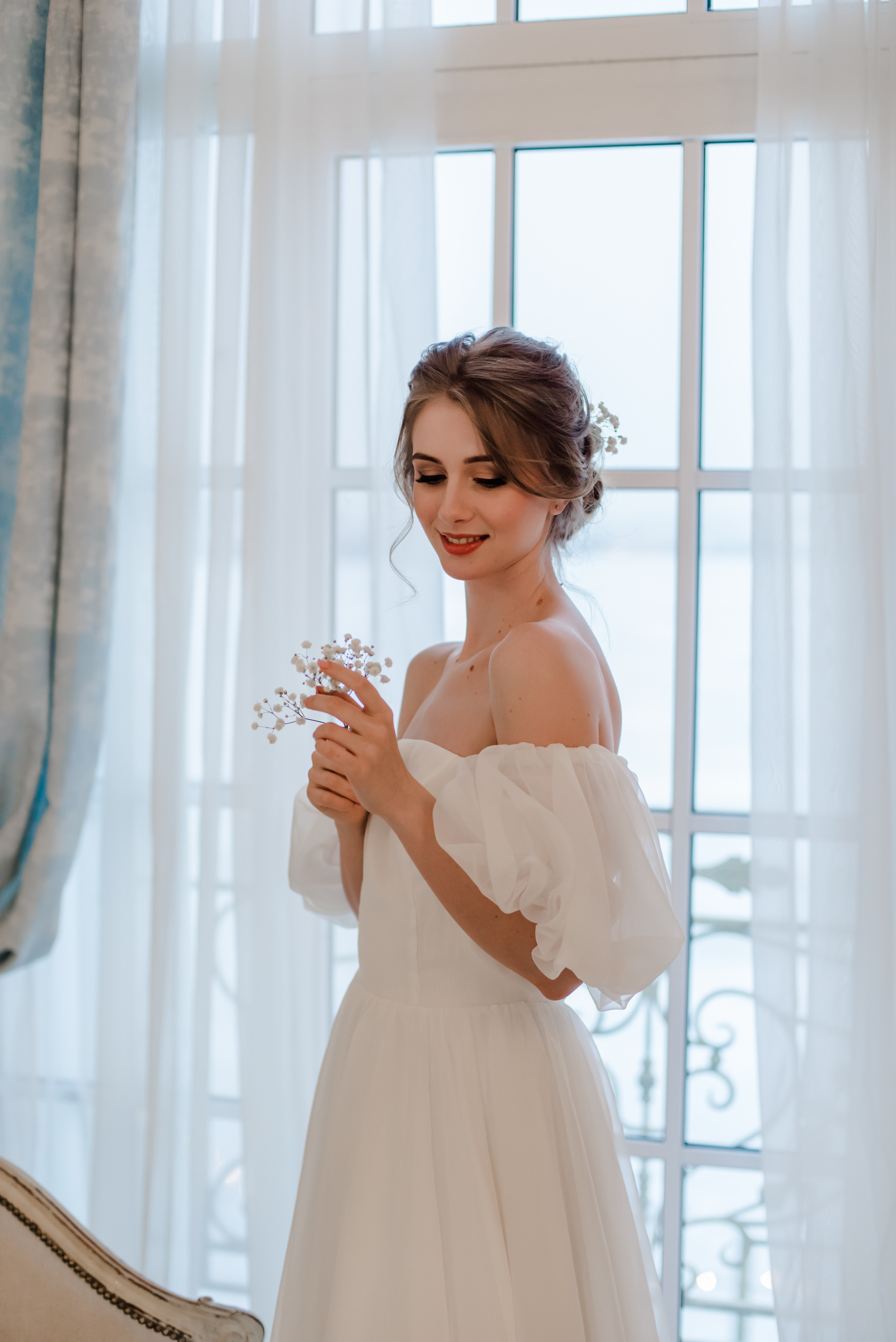 Свадебный образ - макияж и прическа. Визажист стилист в Астане Надежда Топникова