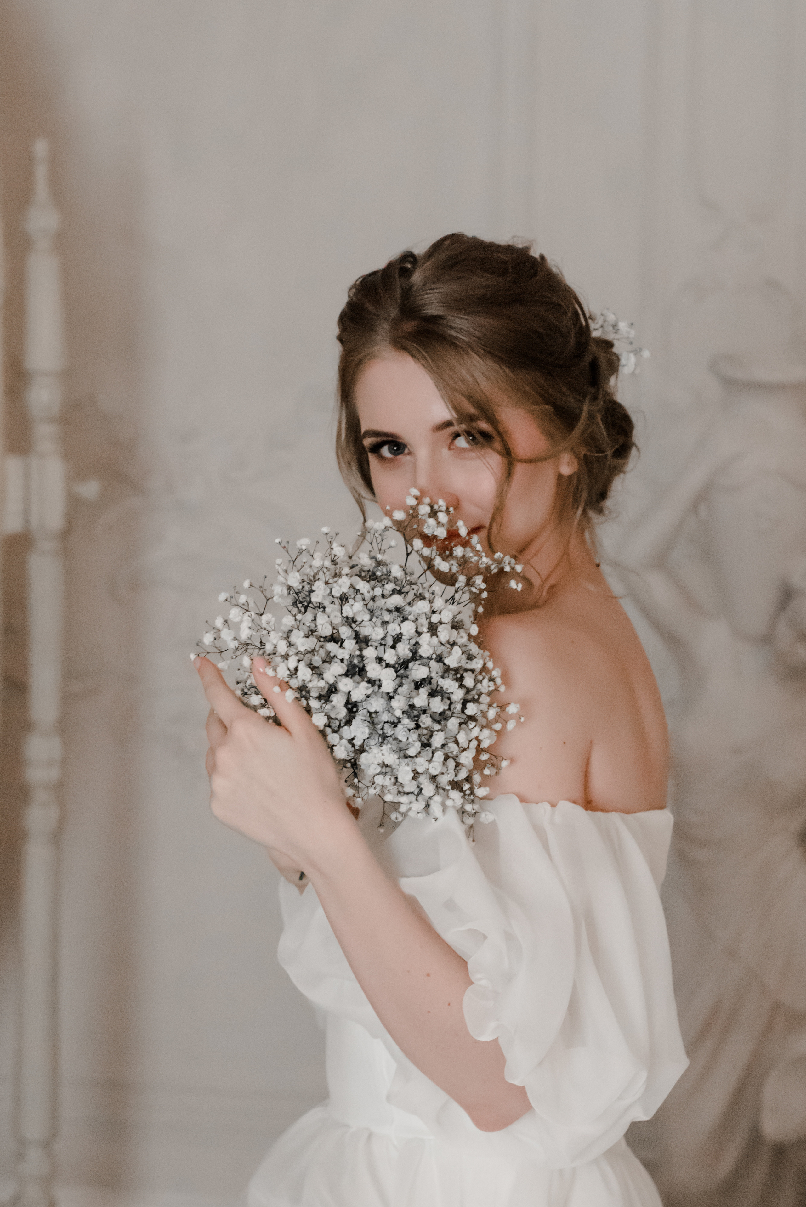 Свадебный образ - макияж и прическа. Визажист стилист в Астане Надежда Топникова