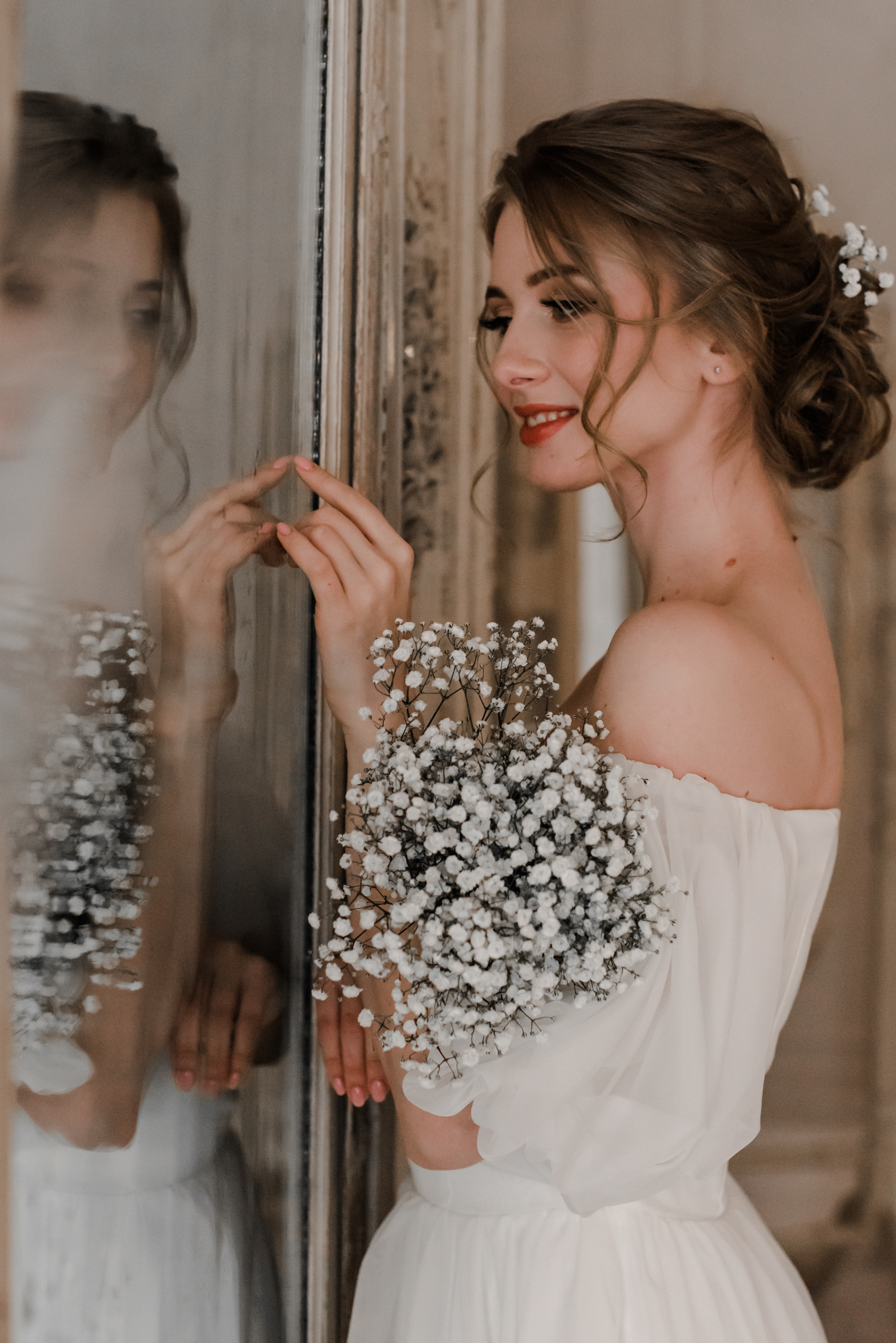 Свадебный образ - макияж и прическа. Визажист стилист в Астане Надежда Топникова