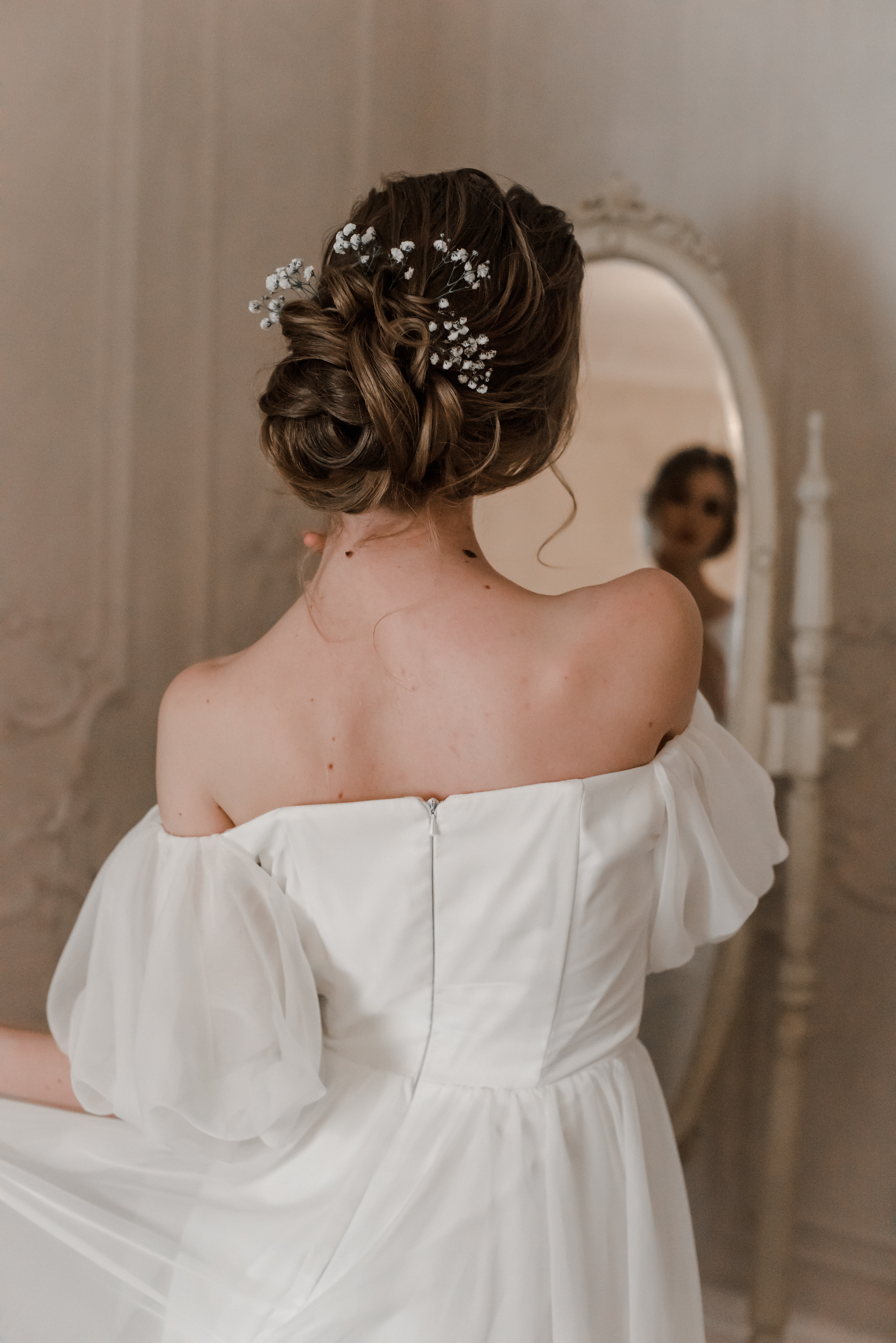 Свадебный образ - макияж и прическа. Визажист стилист в Астане Надежда Топникова