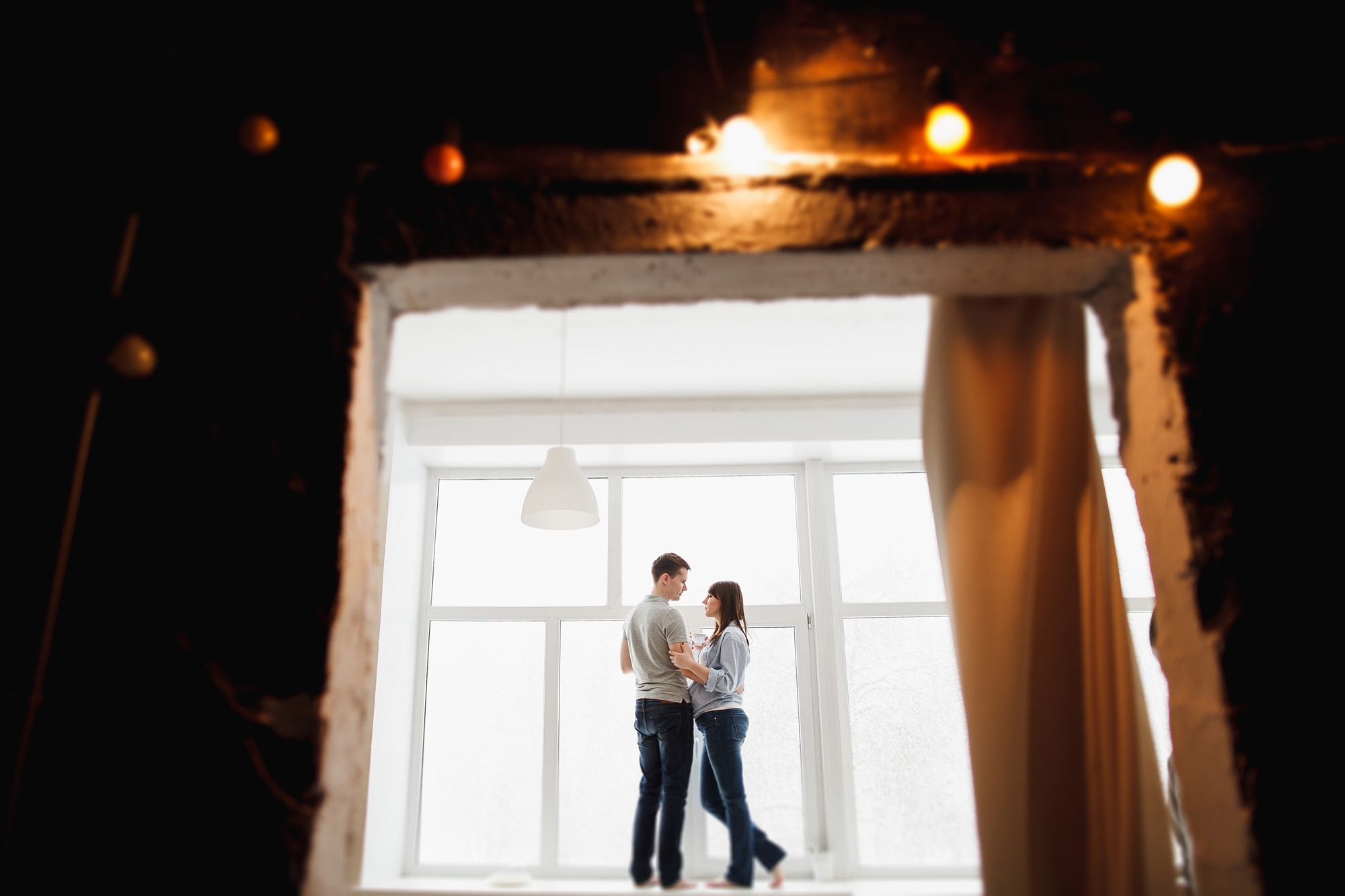 Катин торт. Катя и Лёша 2016. Беременная домашняя съемка. Фотограф городских и семейных событий Артем Карпухин