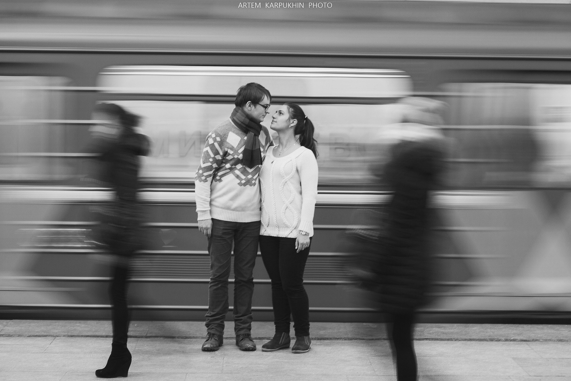 Леша и Таня. Фотограф городских и семейных событий Артем Карпухин