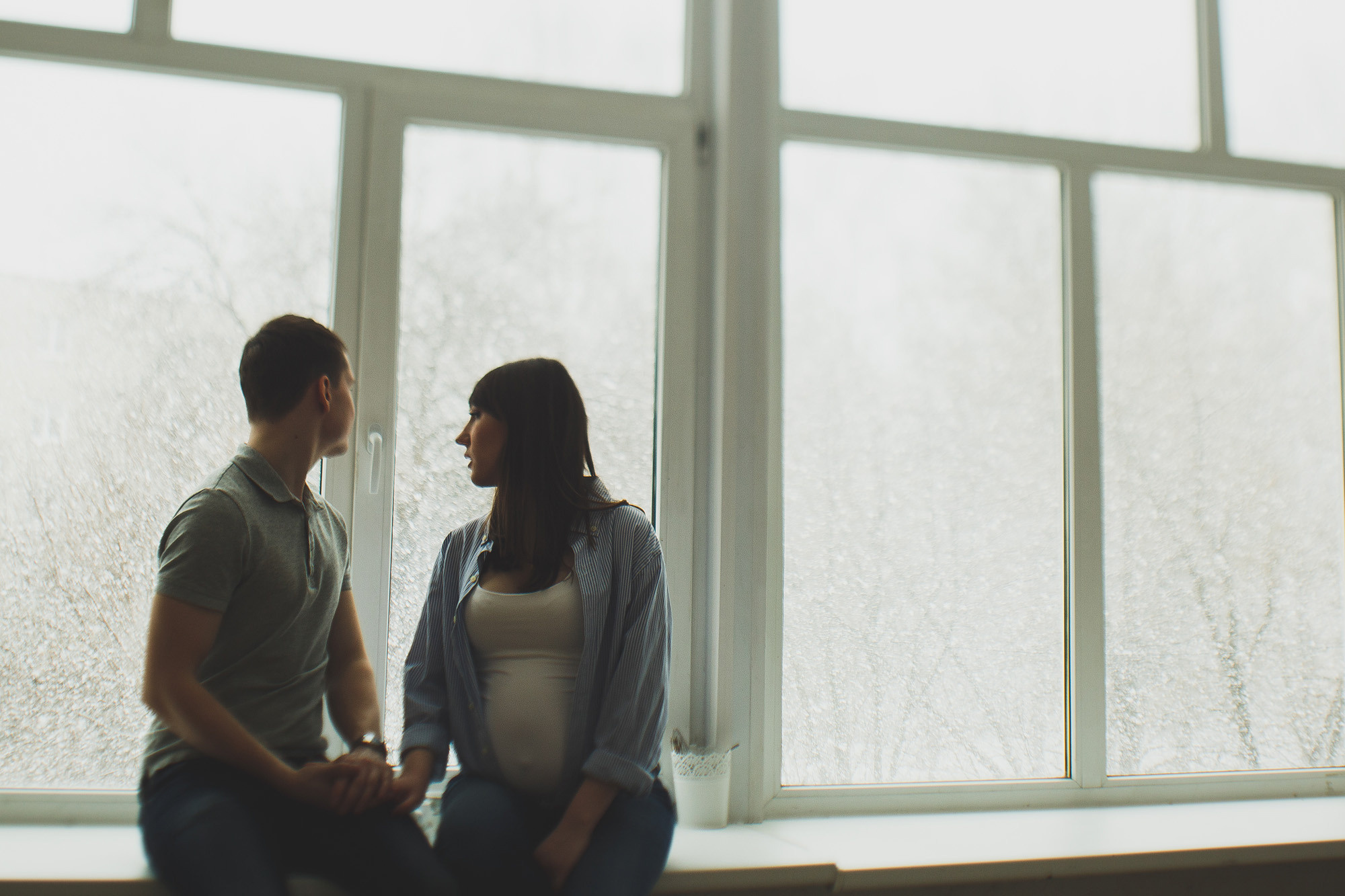 Катин торт. Катя и Лёша 2016. Беременная домашняя съемка. Фотограф городских и семейных событий Артем Карпухин