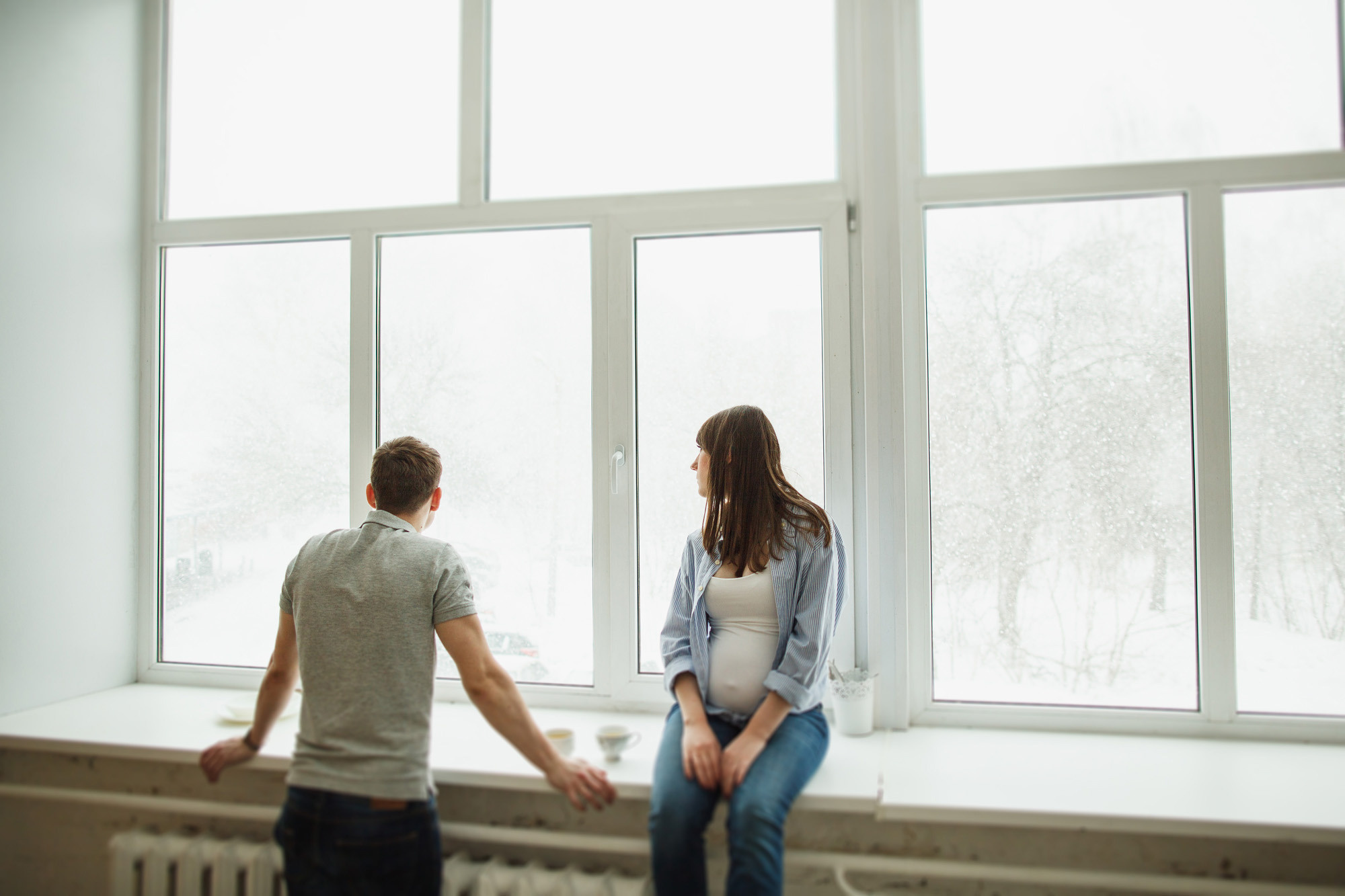 Катин торт. Катя и Лёша 2016. Беременная домашняя съемка. Фотограф городских и семейных событий Артем Карпухин
