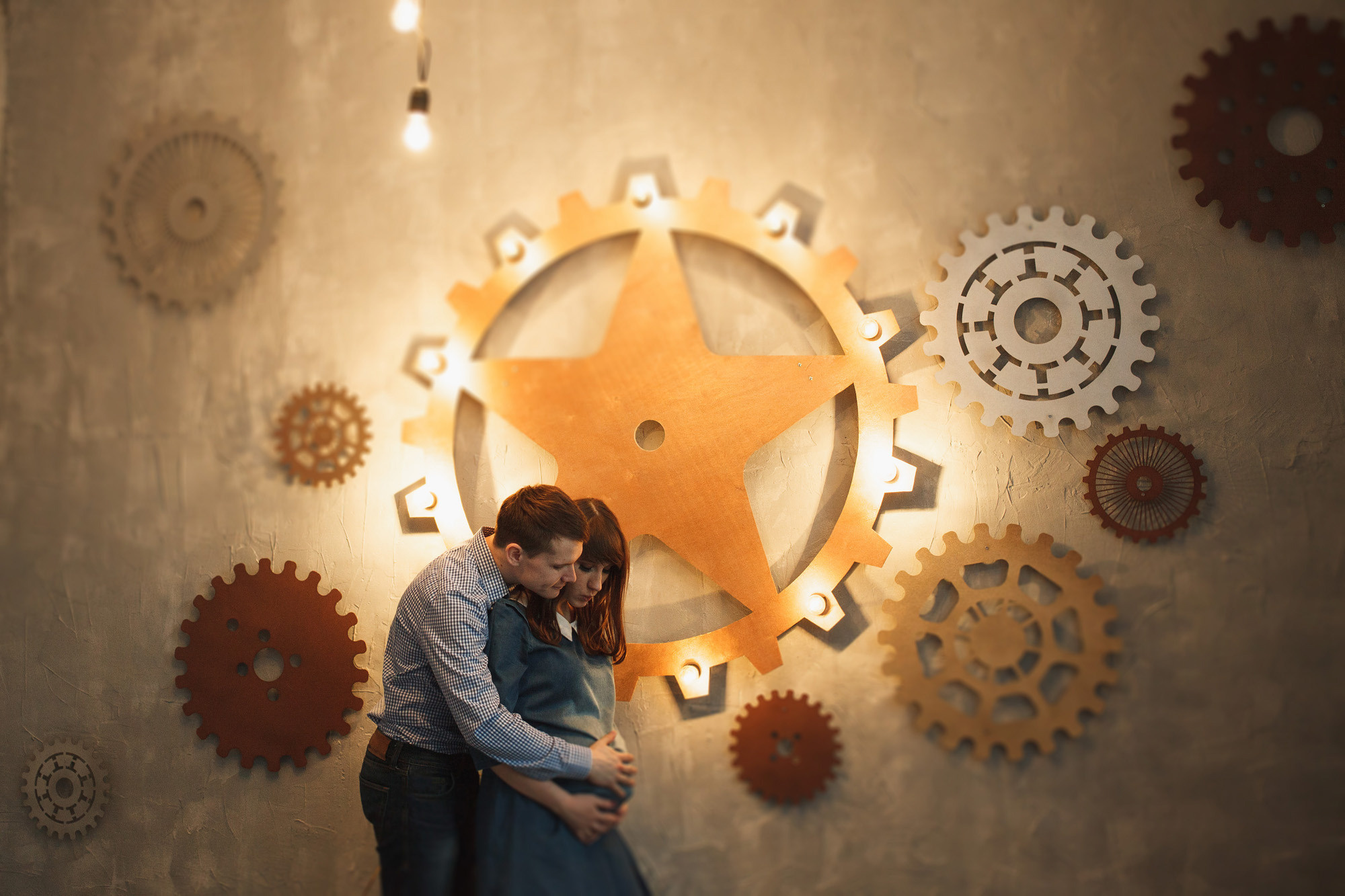 Катин торт. Катя и Лёша 2016. Беременная домашняя съемка. Фотограф городских и семейных событий Артем Карпухин