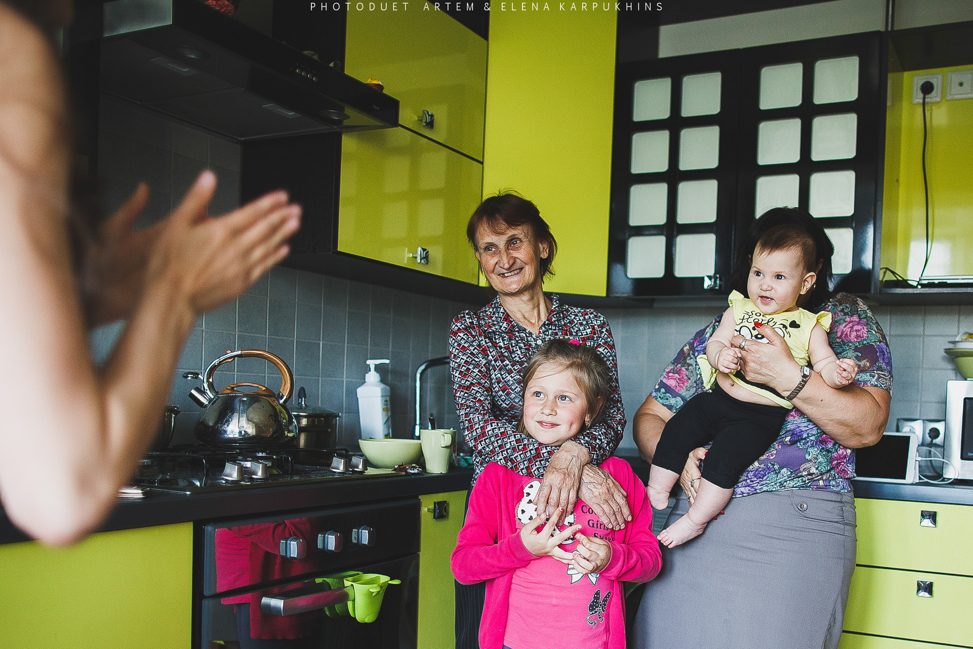 Маленькая Мила и её семья. Фотограф городских и семейных событий Артем Карпухин