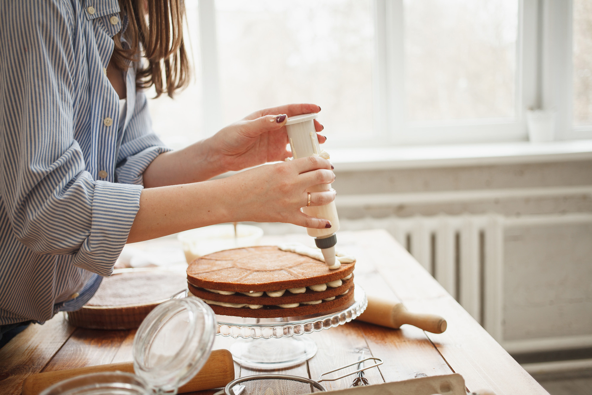 Катин торт. Катя и Лёша 2016. Беременная домашняя съемка. Фотограф городских и семейных событий Артем Карпухин