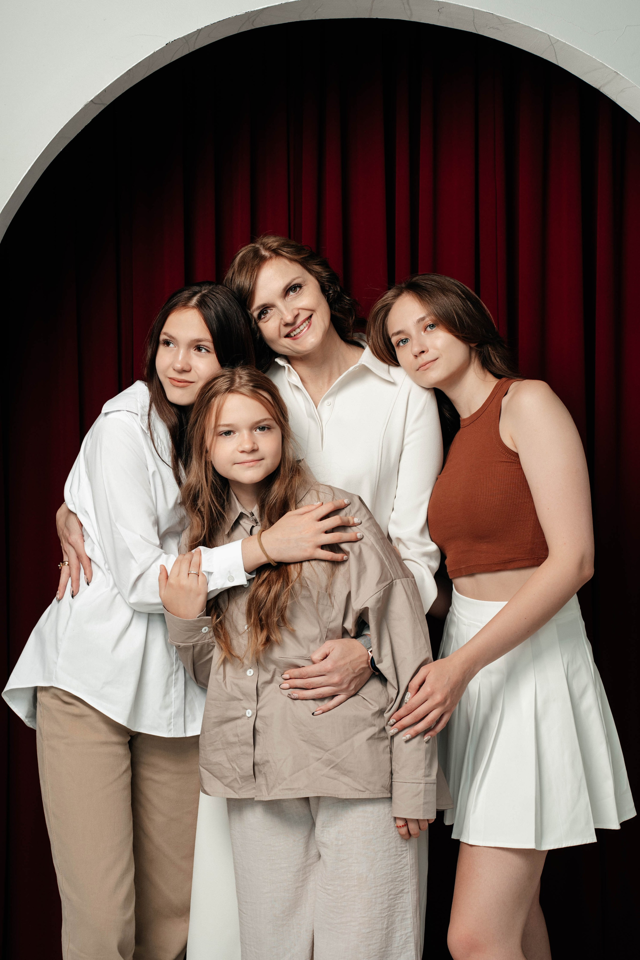 Семейная в студии. Свадебный фотограф Москва Александра Аверкова