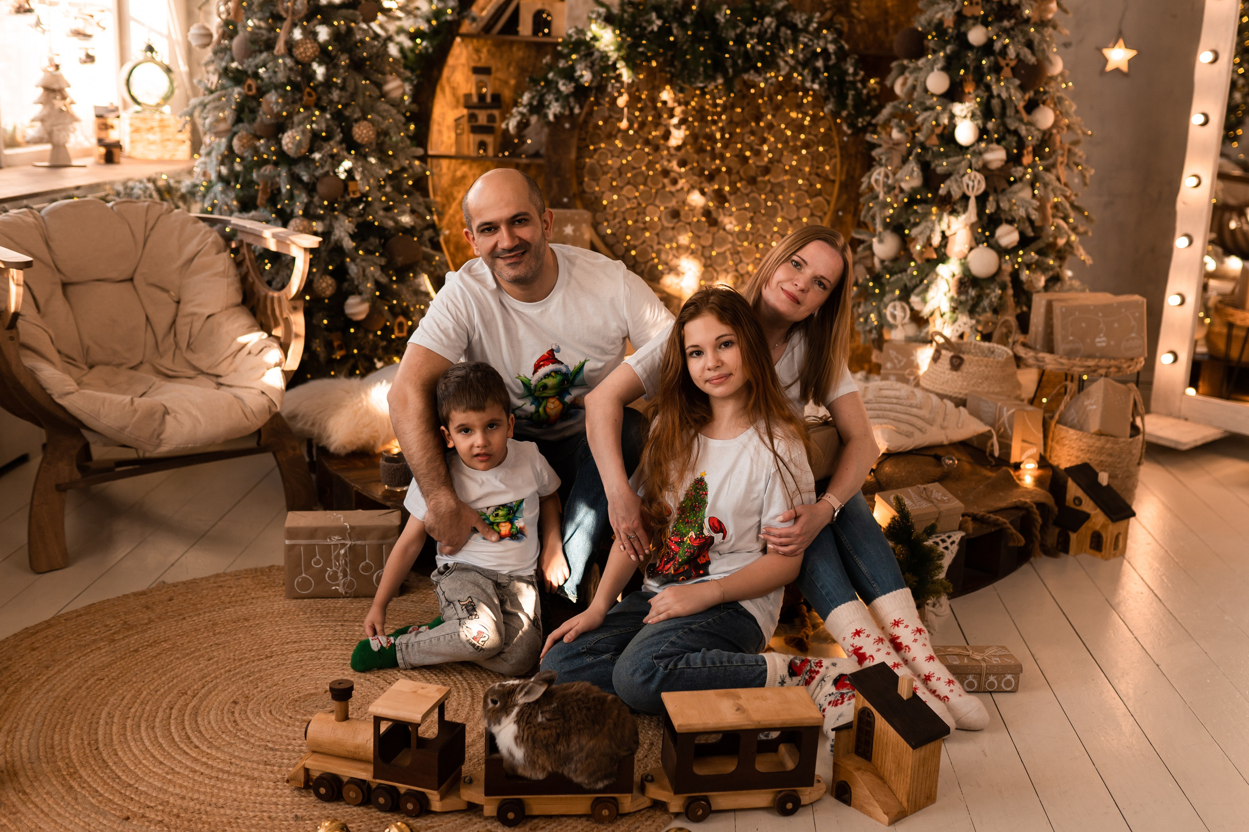 Новый год 2025-2026. Семейный и детский фотограф Долгопрудный, Мария Кухтарова