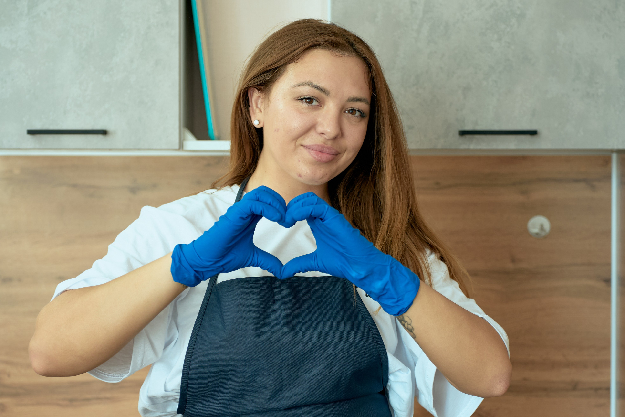 Фотосессия для клининговой компании