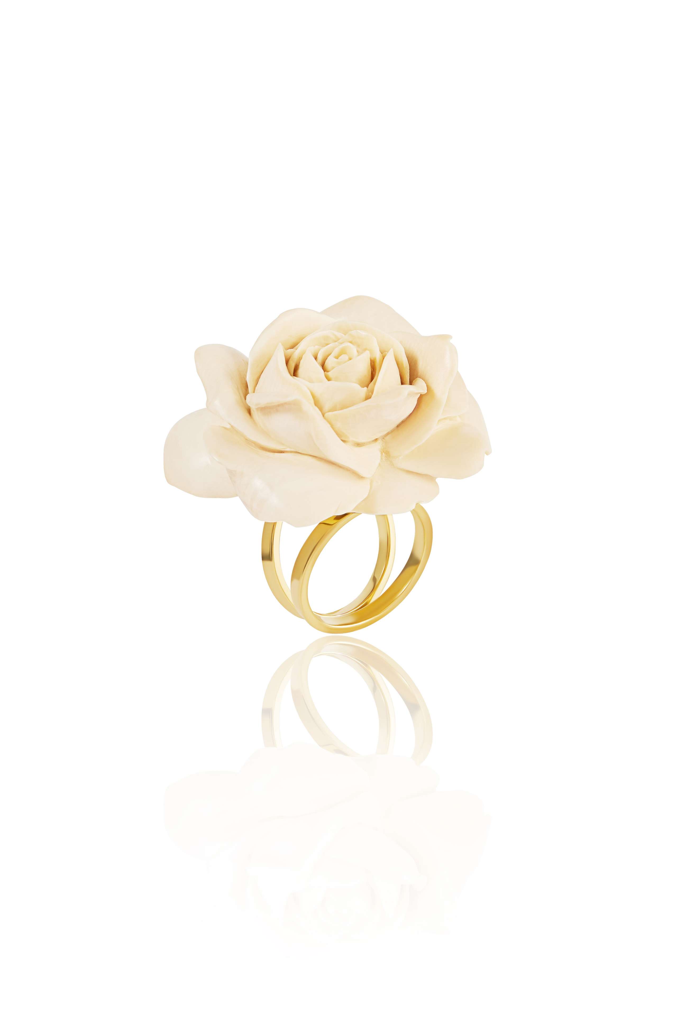 кольцо слоновая кость 