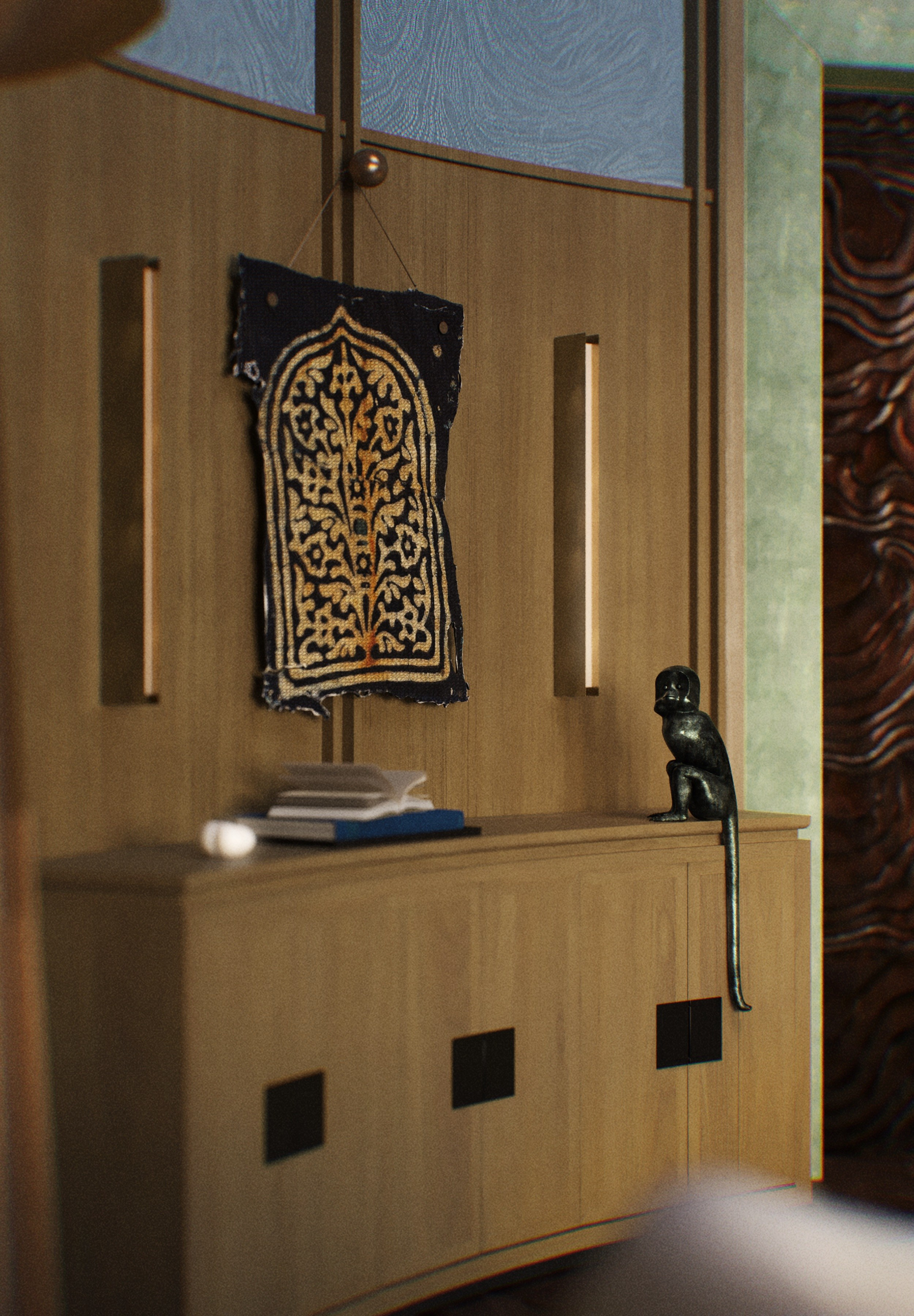 Частная резиденция с круглой гостиной 1400 m². SHAIMERDINOVA INTERIORS