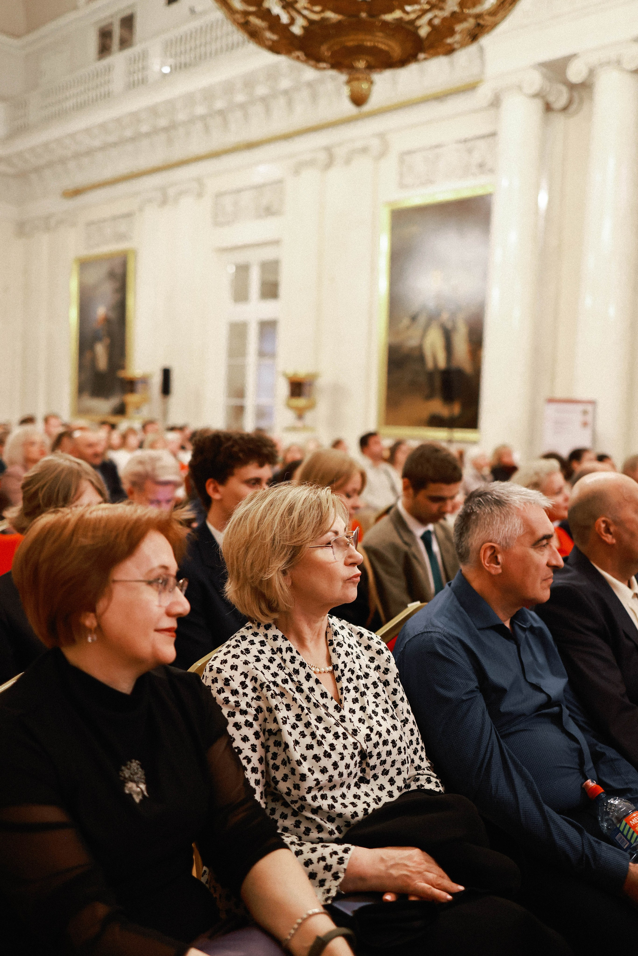 Сьемка международного фестиваля «Дворцы Санкт-Петербурга», «Вселенная Моцарта». Фельдмаршальский зал Государственного Эрмитажа. Съемки для жителей и гостей Петербурга