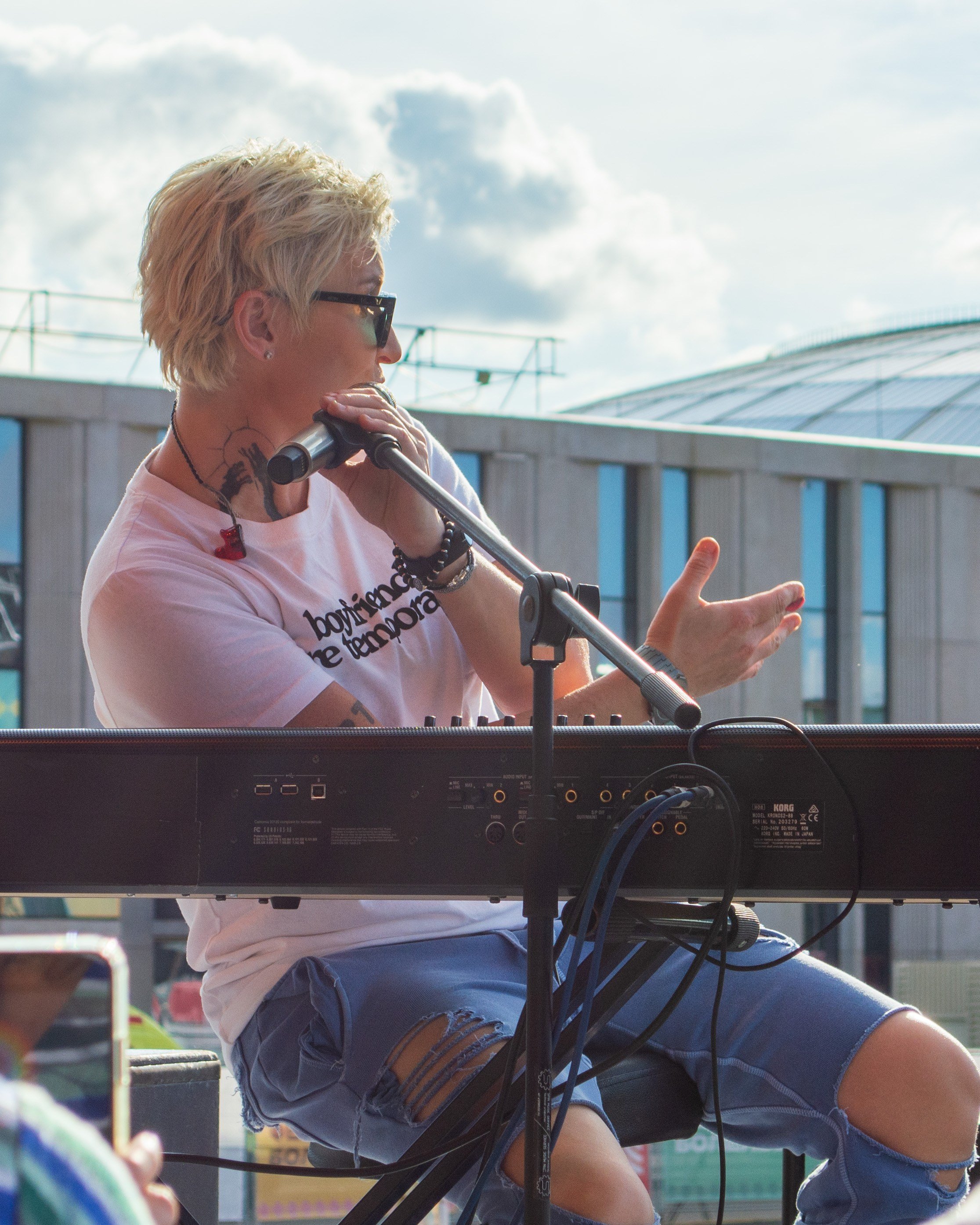 Съемка концерта