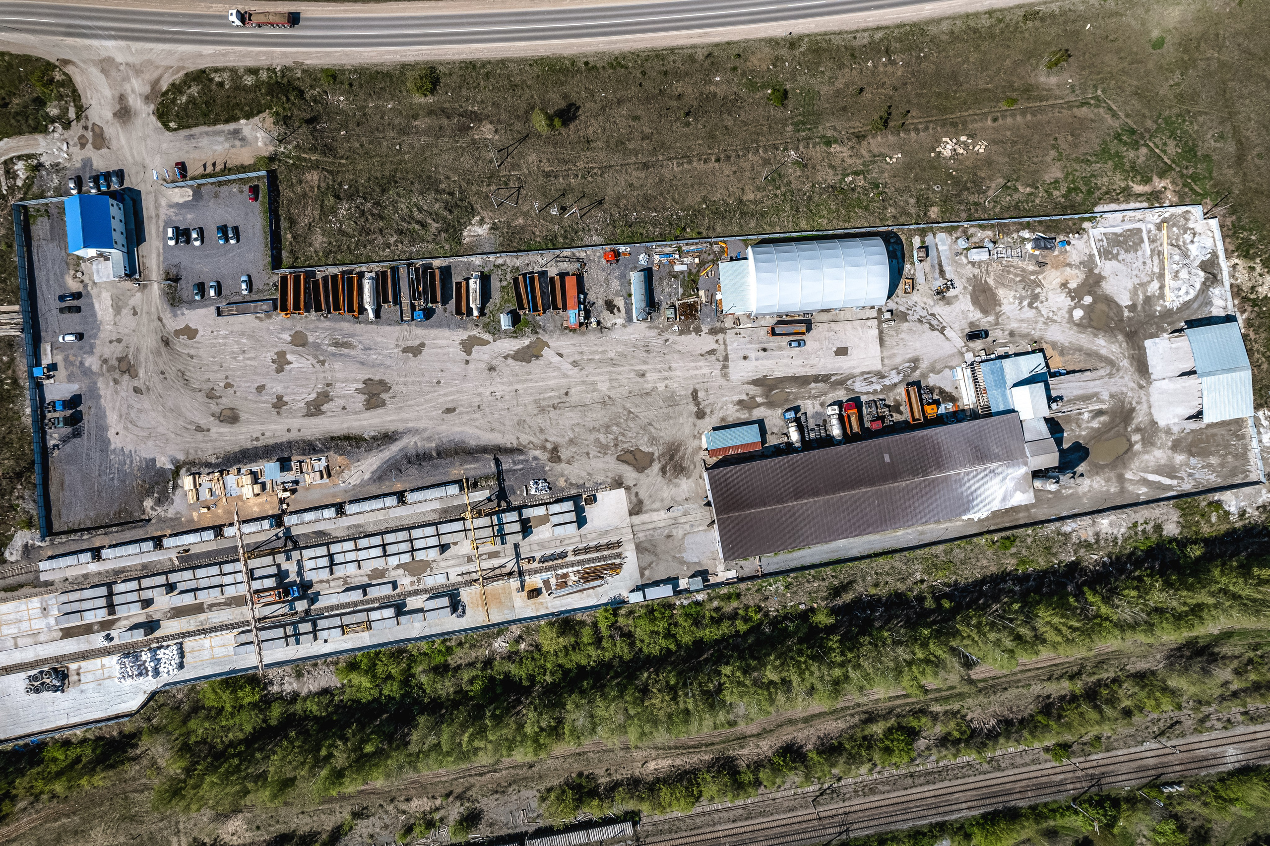 Аэрофотосъемка производства компании Стройтехно. Дмитрий Судаков, фотограф в Екатеринбурге и Москве