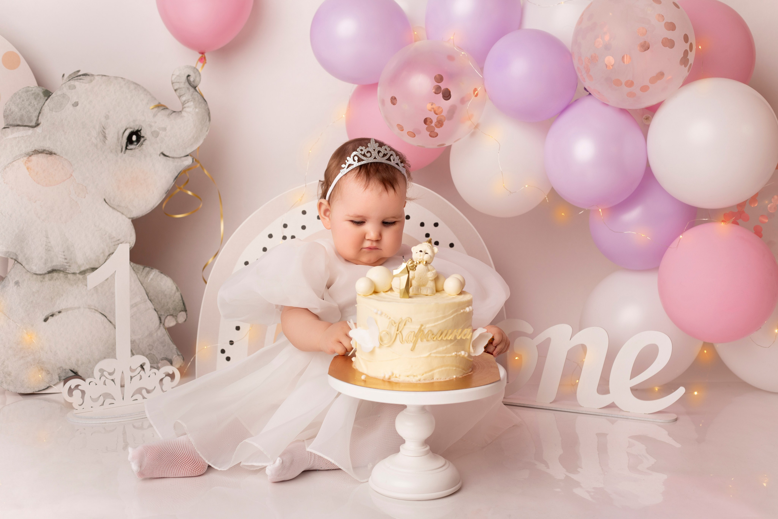 Проект «Годовасие» (12 месяцев). Фотограф новорожденных и детский фотограф в Радужном Васильева Елена