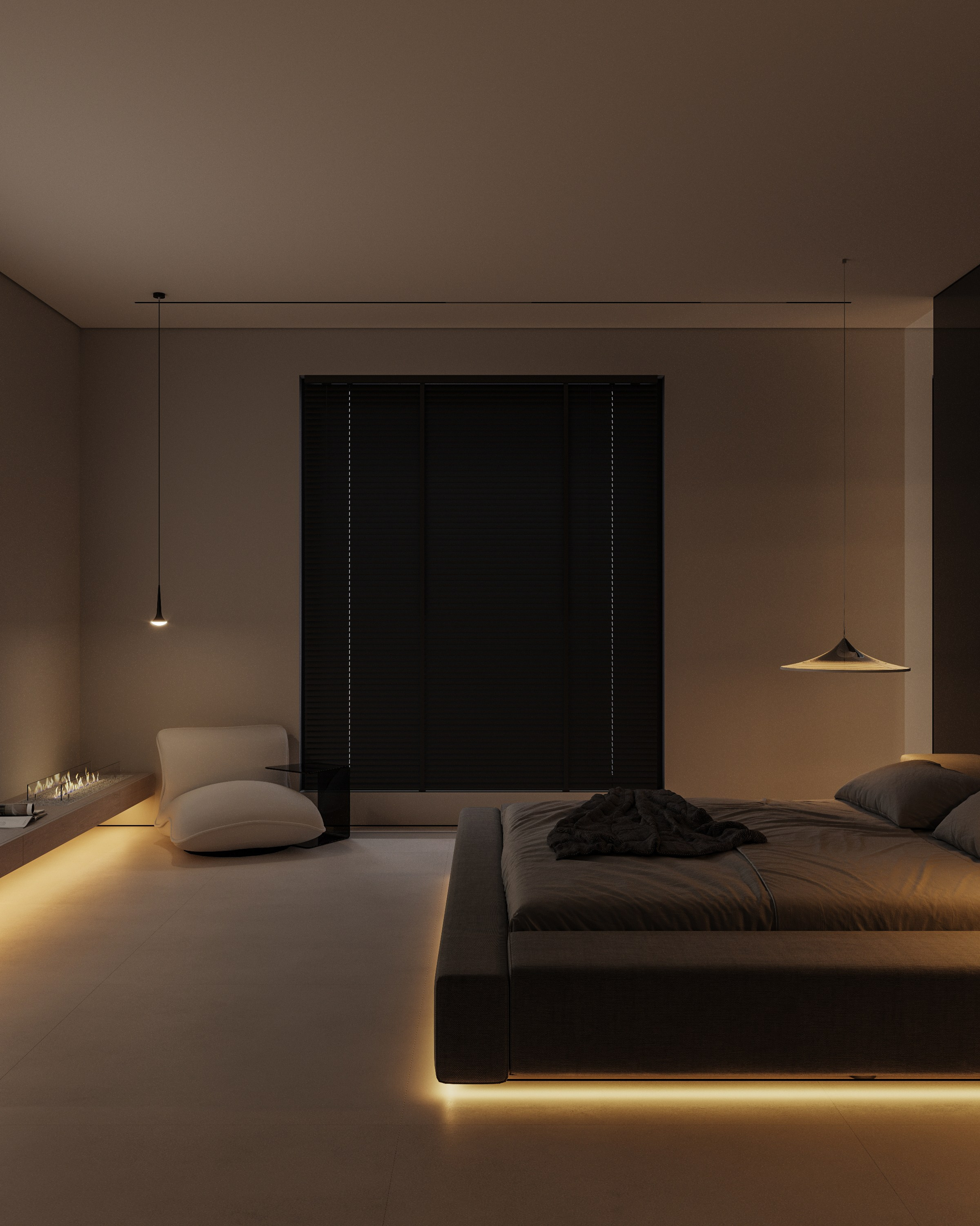 Country house | Bedroom. 3D визуализация интерьеров — Ирина
