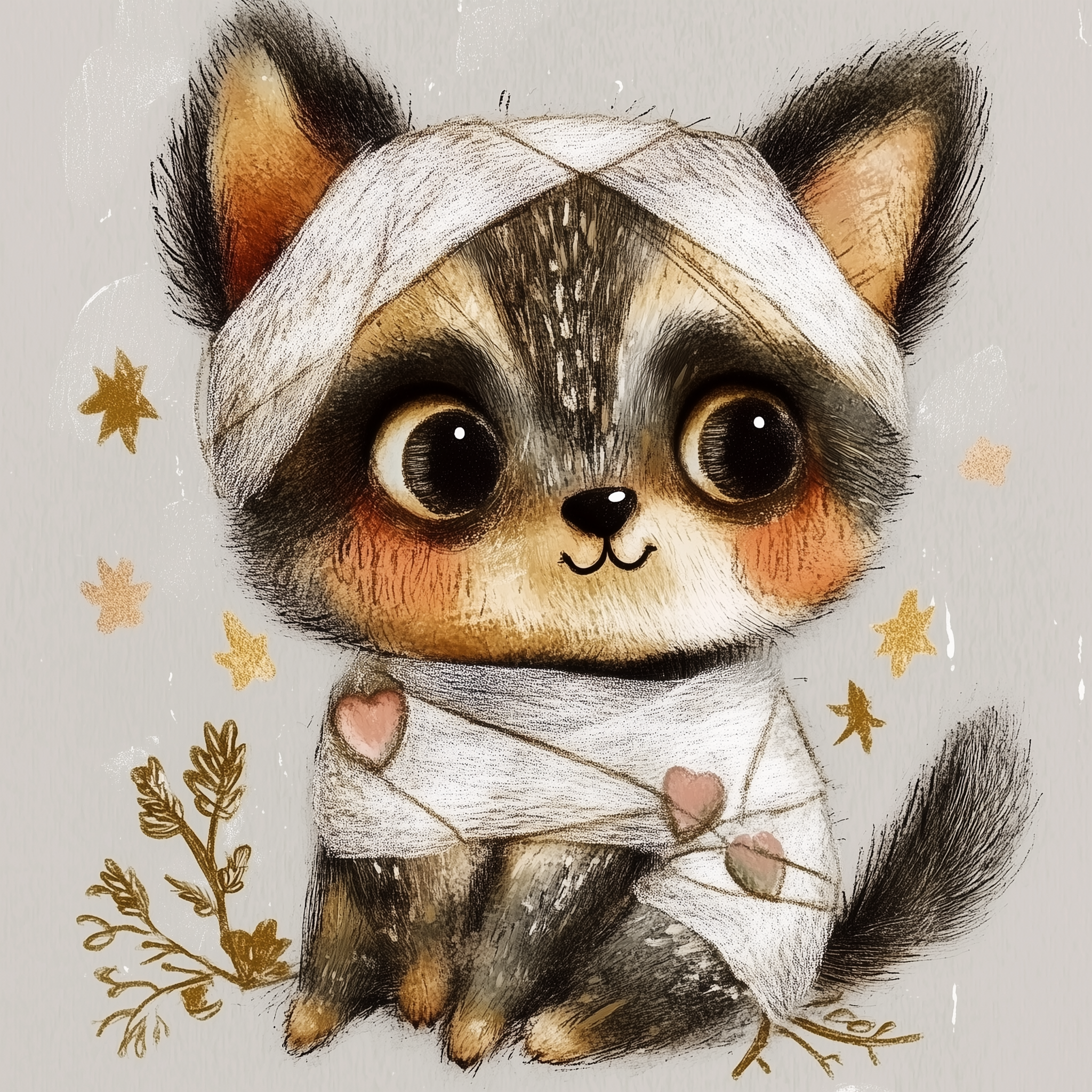 Иллюстрации для зоошанс «Бездомыши». AI-художник, контентмейкер, режиссёр Наталия Жданович