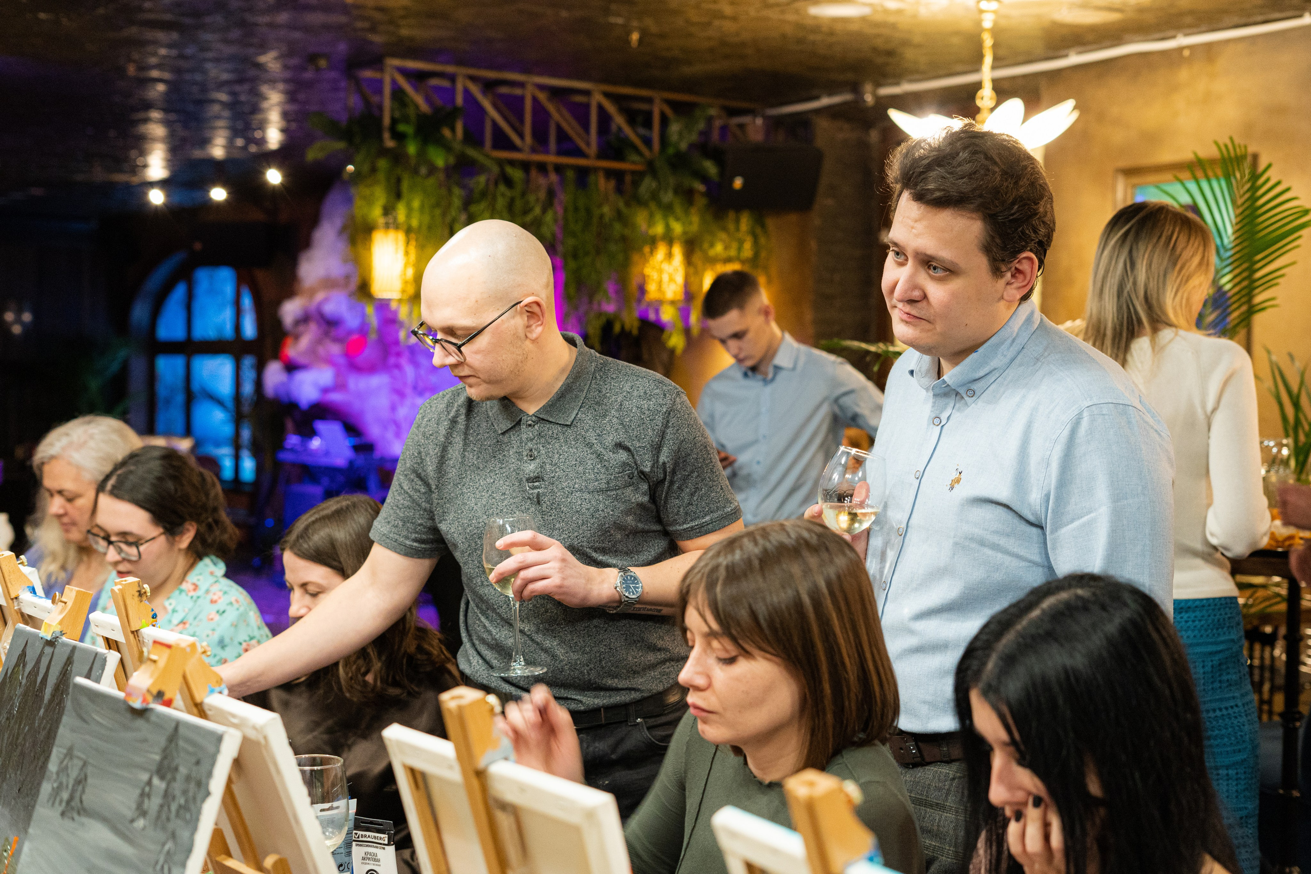 Корпоратив Teach Me Art 2. Портретный фотограф в Москве и Санкт-Петербурге Арина Чех