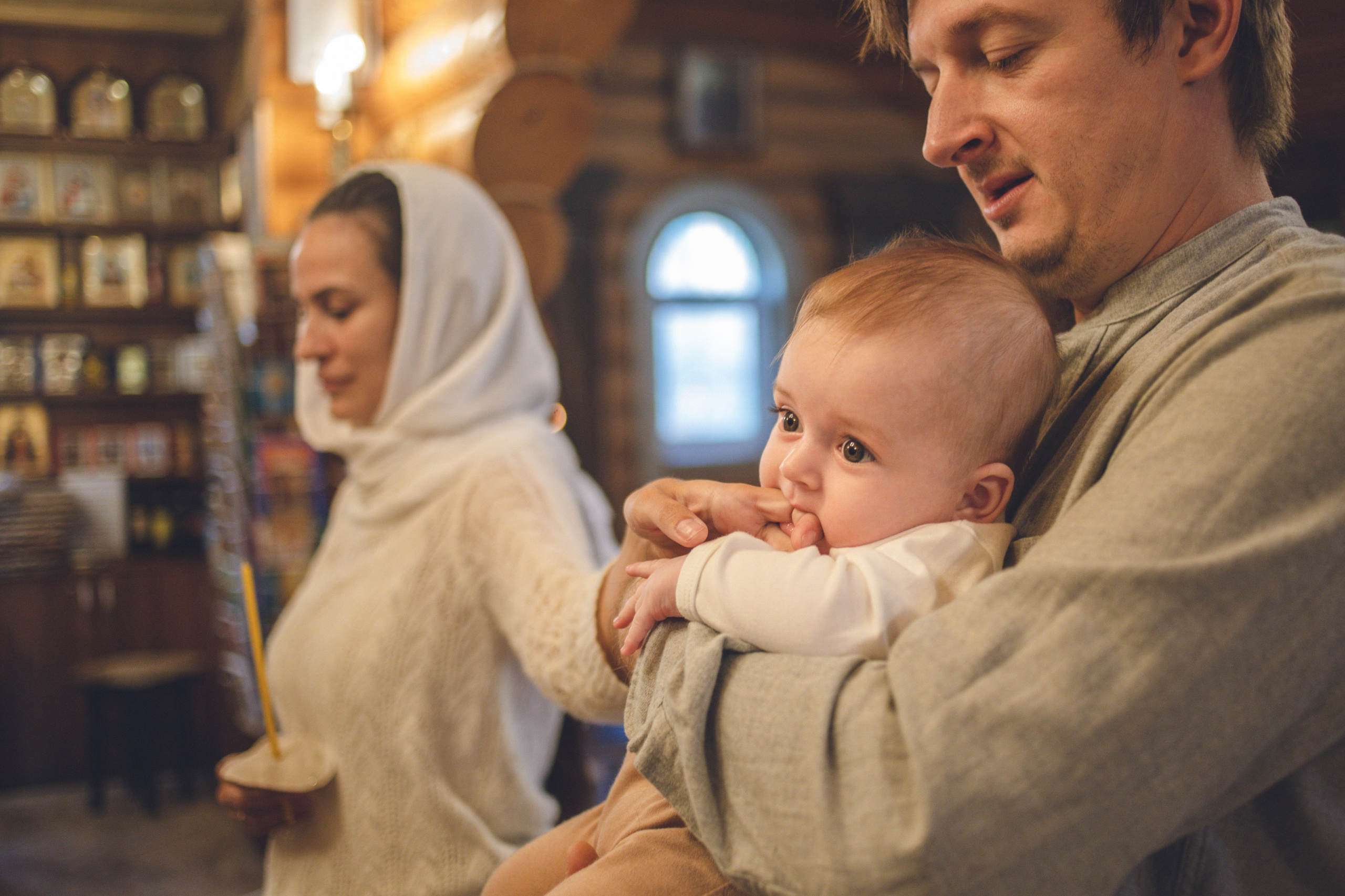 Крещение Тихона. Семейный фотограф г. Димировград Андросова Екатерина