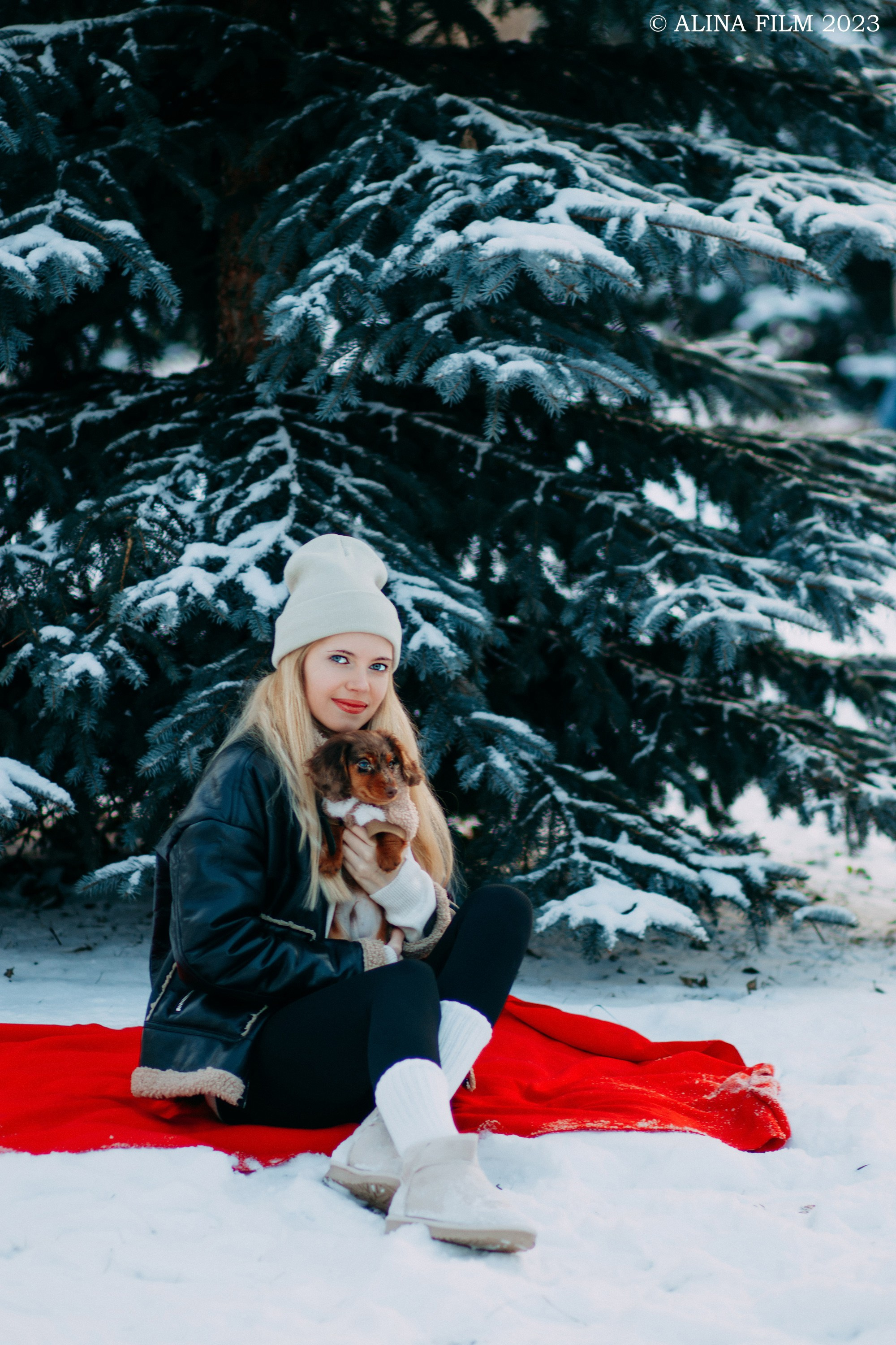 Зимняя прогулка. Фотограф в Санкт-Петербурге Alina Film