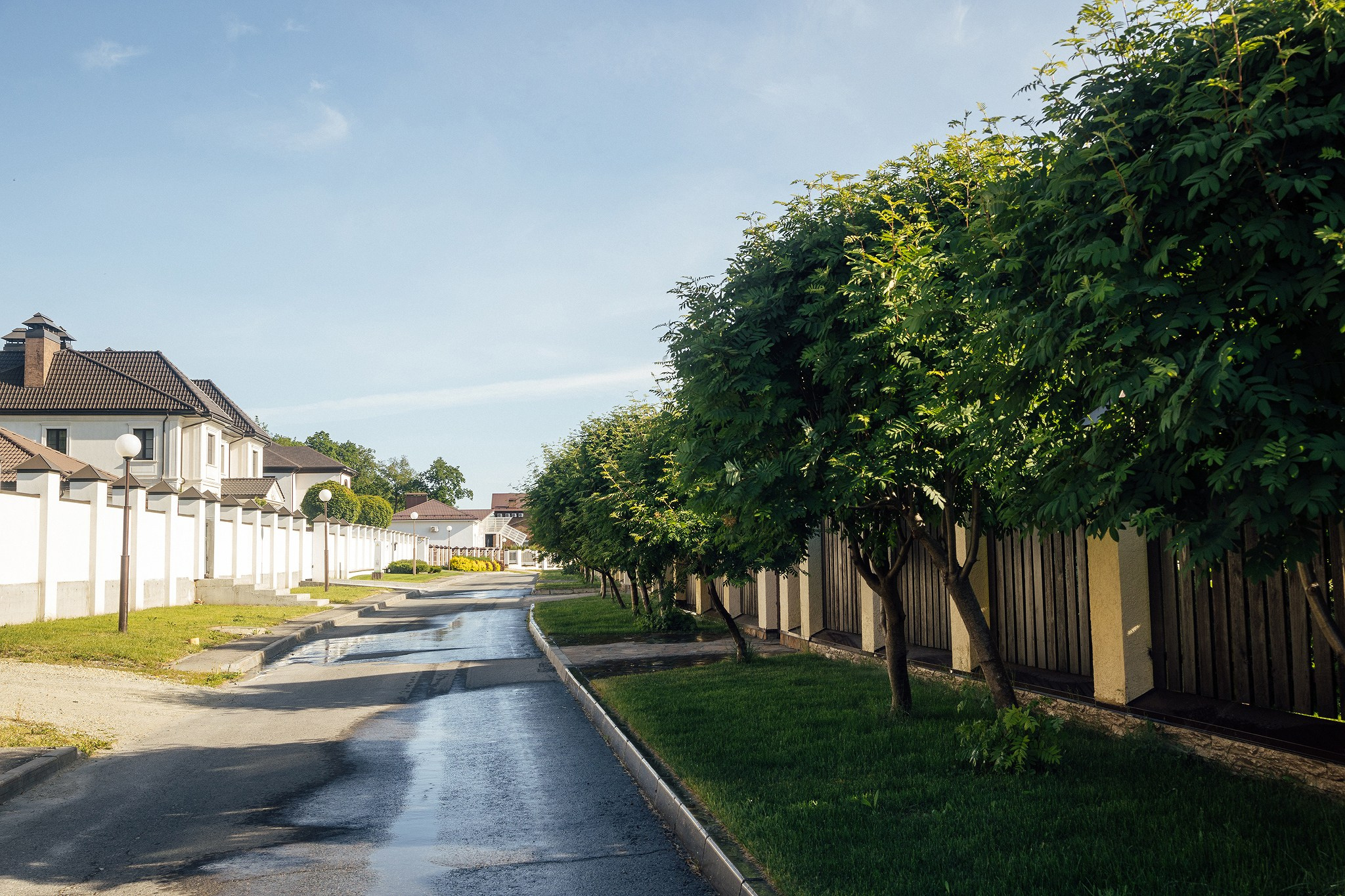 Съёмка загородного посёлка. Фотограф для бизнеса. Павел Козырь