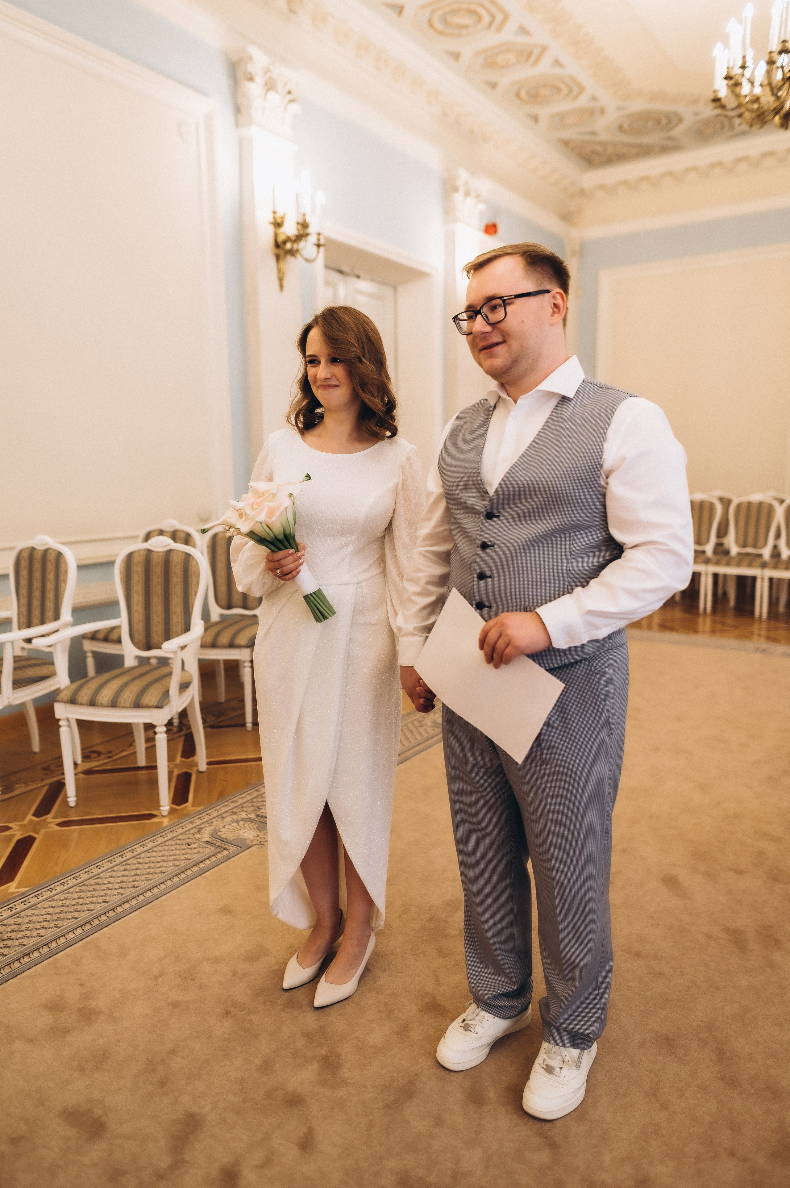 Загс+Оранжерея (камерная свадьба). Фотограф ПИТЕР СПБ Надежда Баранова