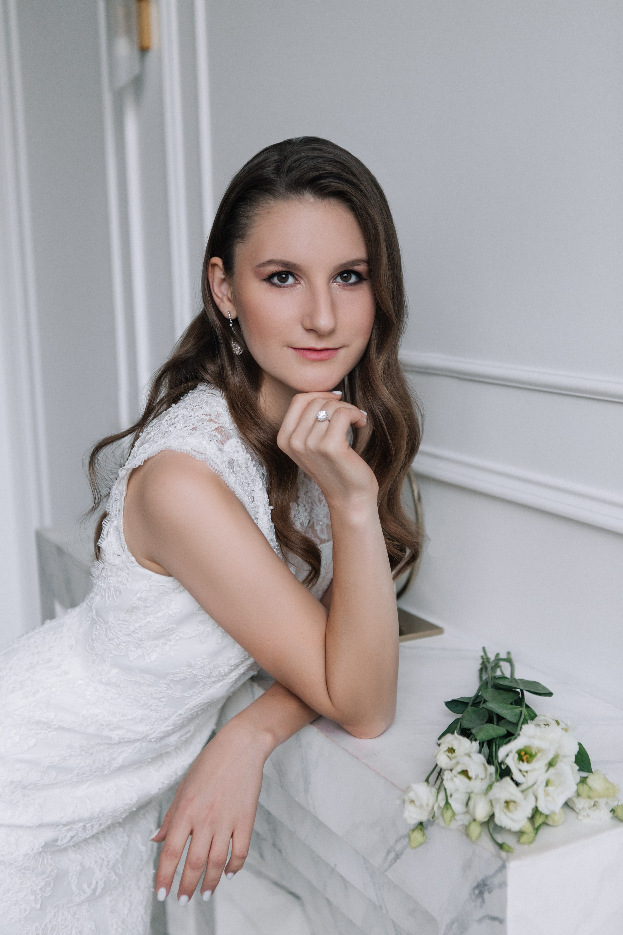 Фотосессия невесты, утро невесты