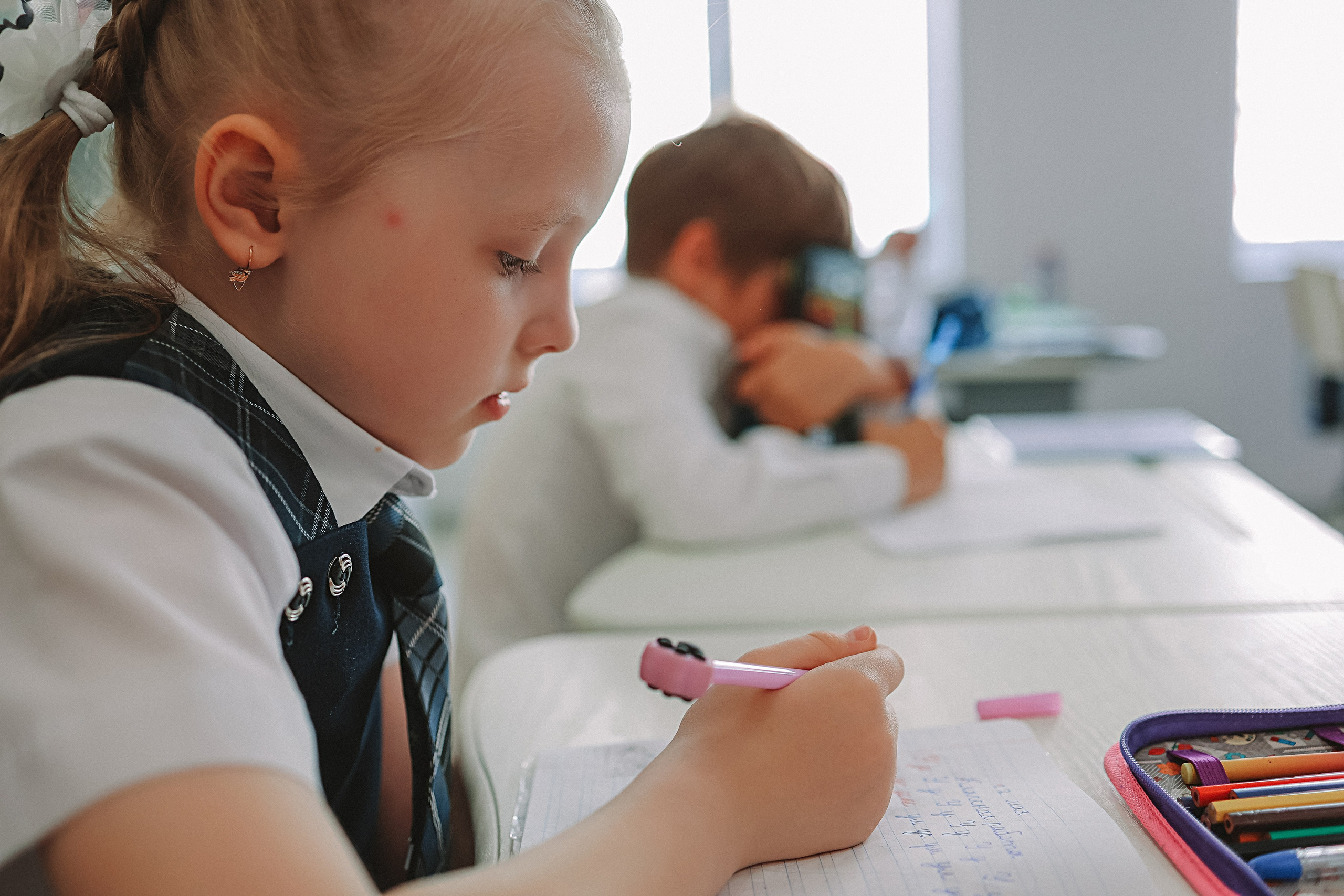 Один день в школе 1 класс. Семейный фотограф Тюмень, фотограф на роды Салмина Мария