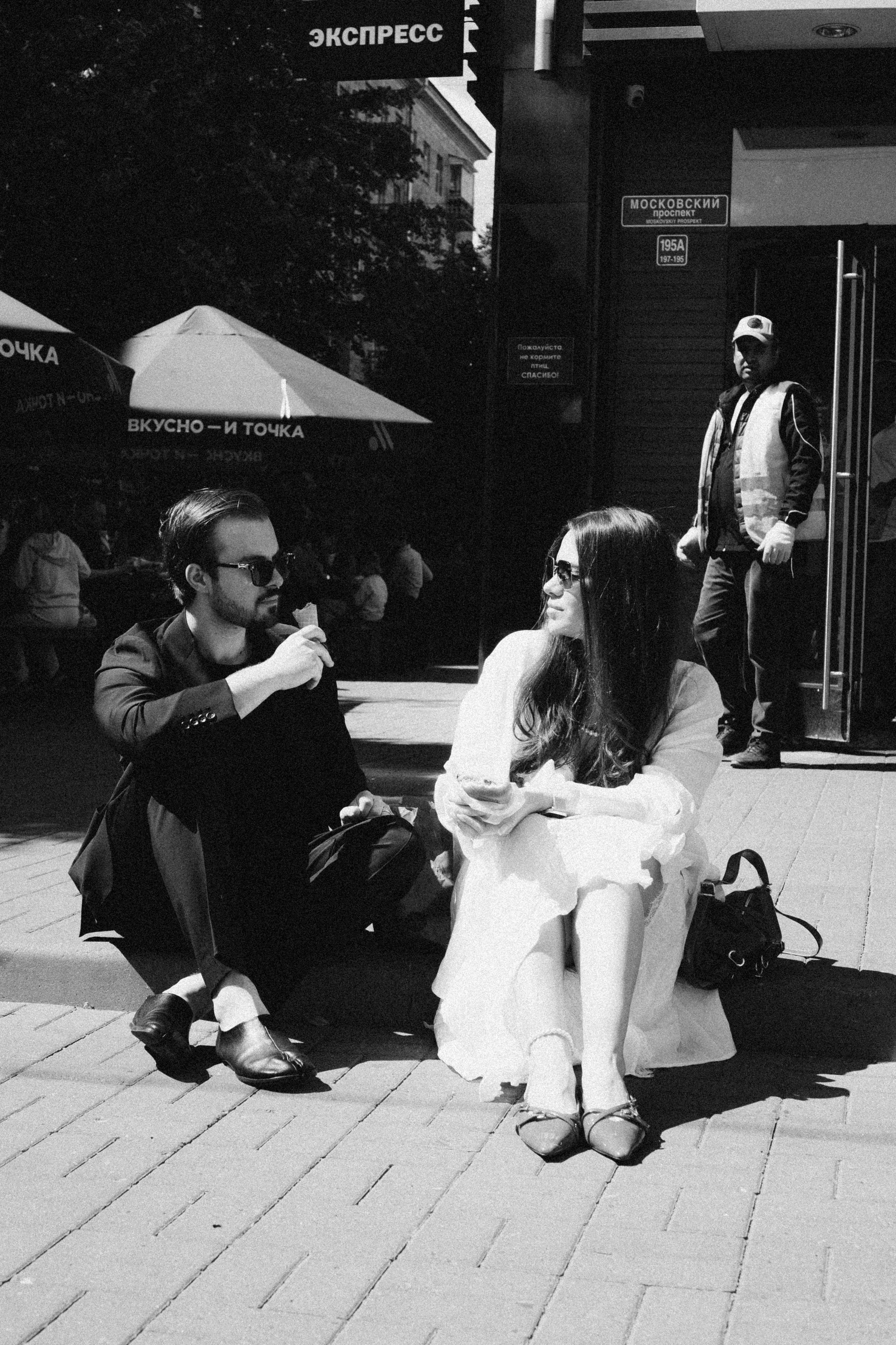 СВАДЕБНАЯ СЬЕМКА В ПАРКЕ ПОБЕДЫ И ПРОГУЛКА ПО МОСКОВСКОМУ ПРОСПЕКТУ. Профессиональный фотограф, Санкт-Петербург — Виктория Богомолова