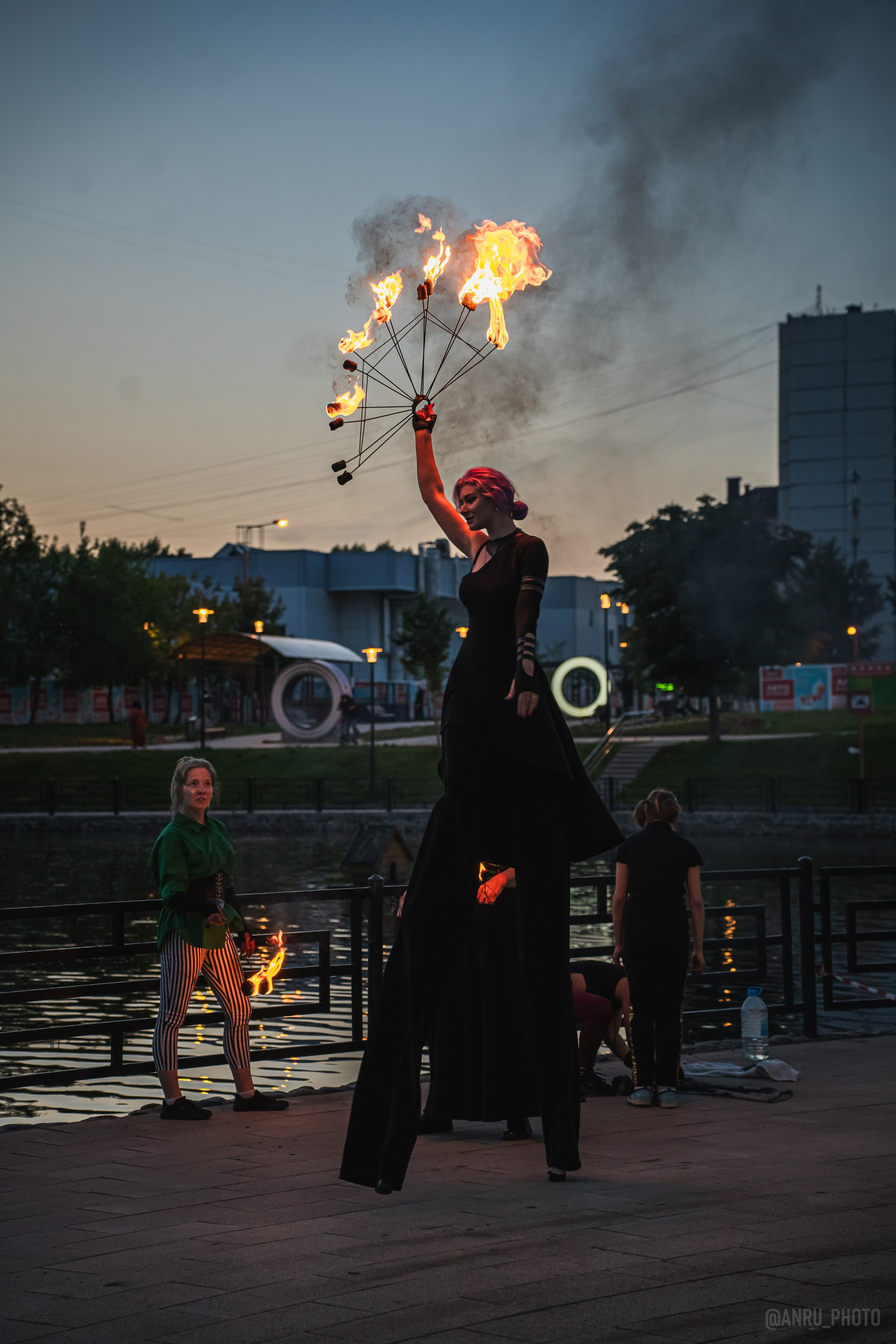«FIRE FAMILY» Фаершоу. Репортажный фотограф Анастасия Рубцова