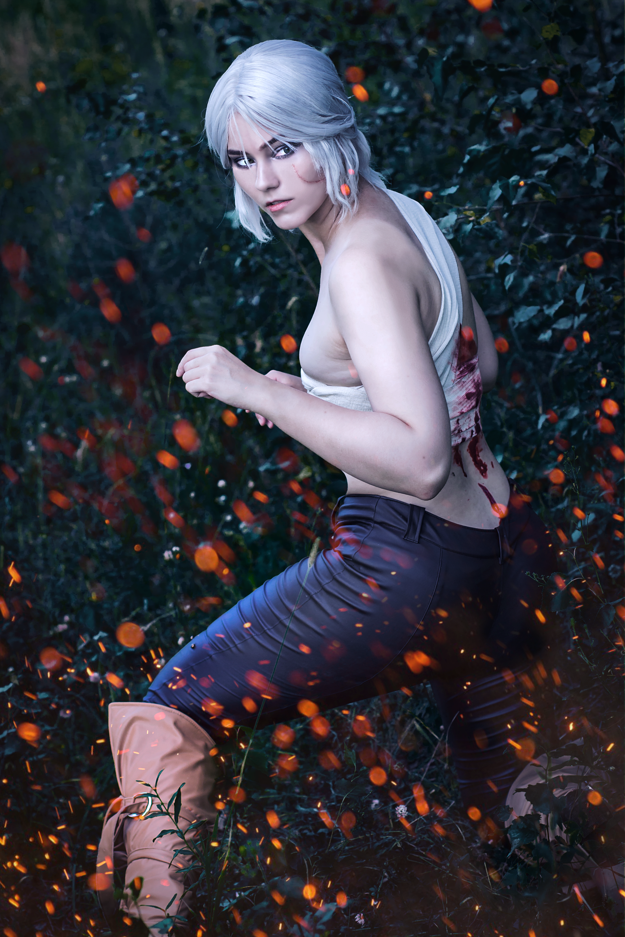 Косплей Цирилла (персонаж цикла «Ведьмак»). Репортажный фотограф Анастасия Рубцова