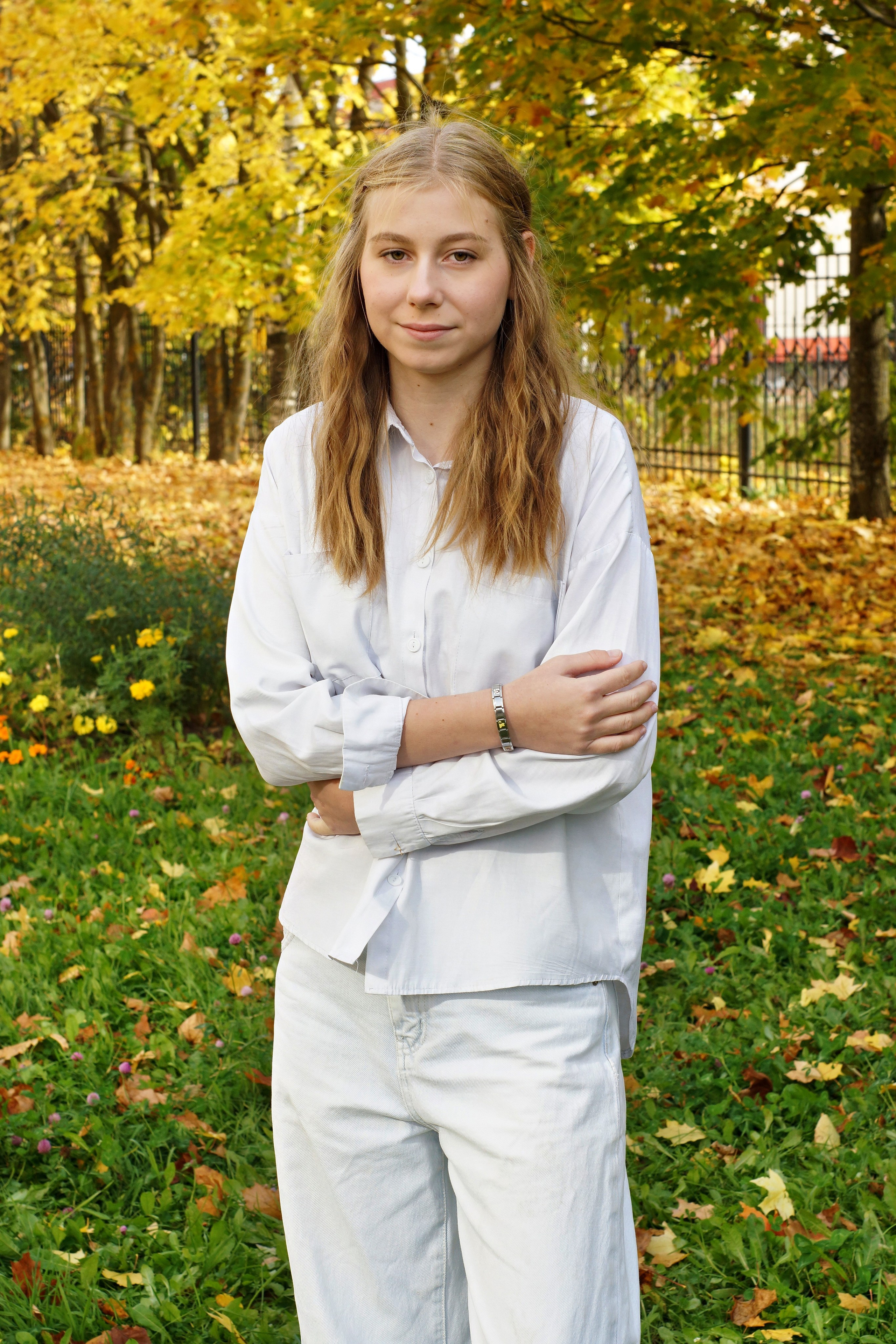 Осенняя фотосессия в школе г. Йошкар-Ола