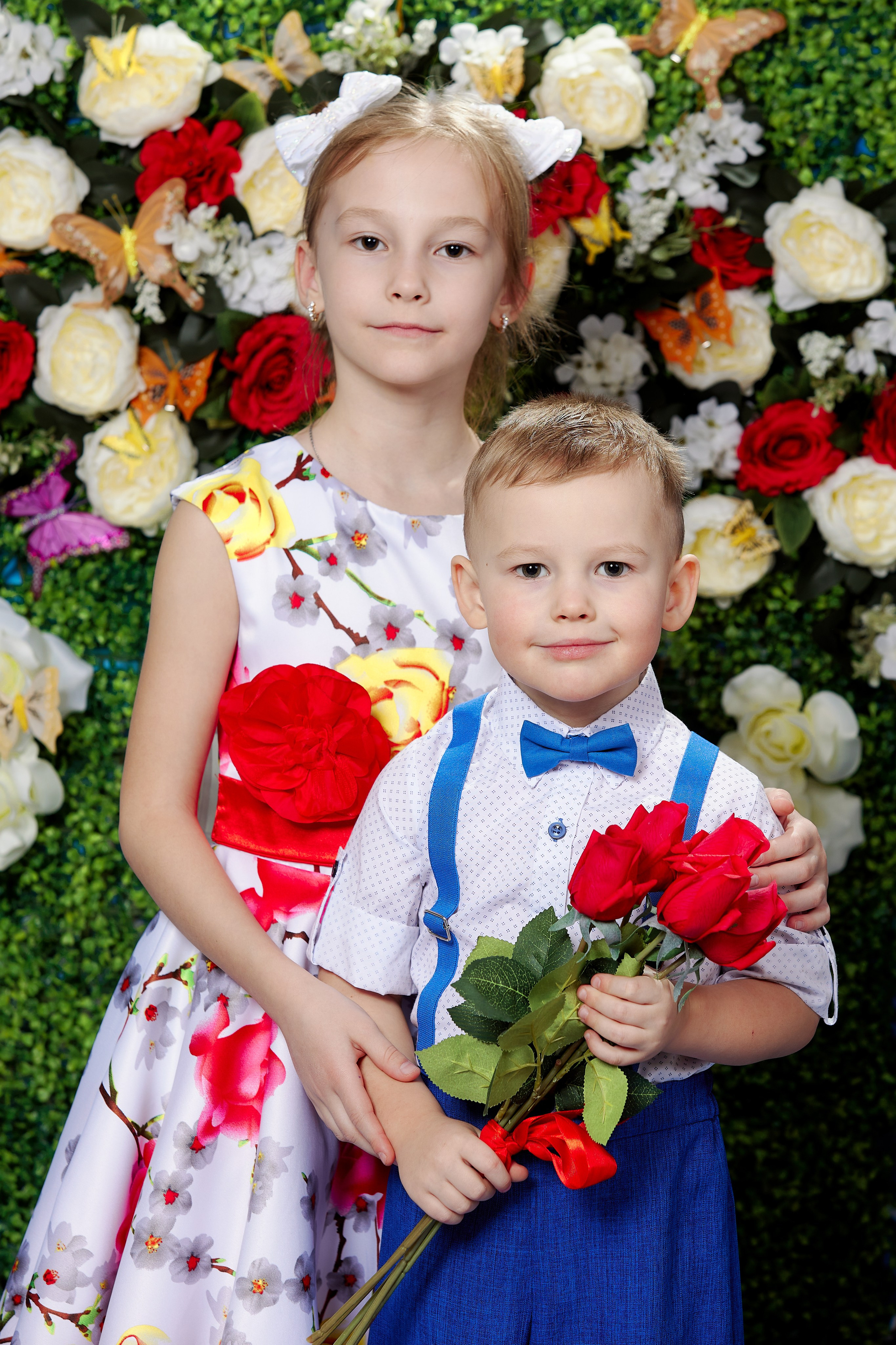 Цветы для мамы. Детская выездная фотостудия