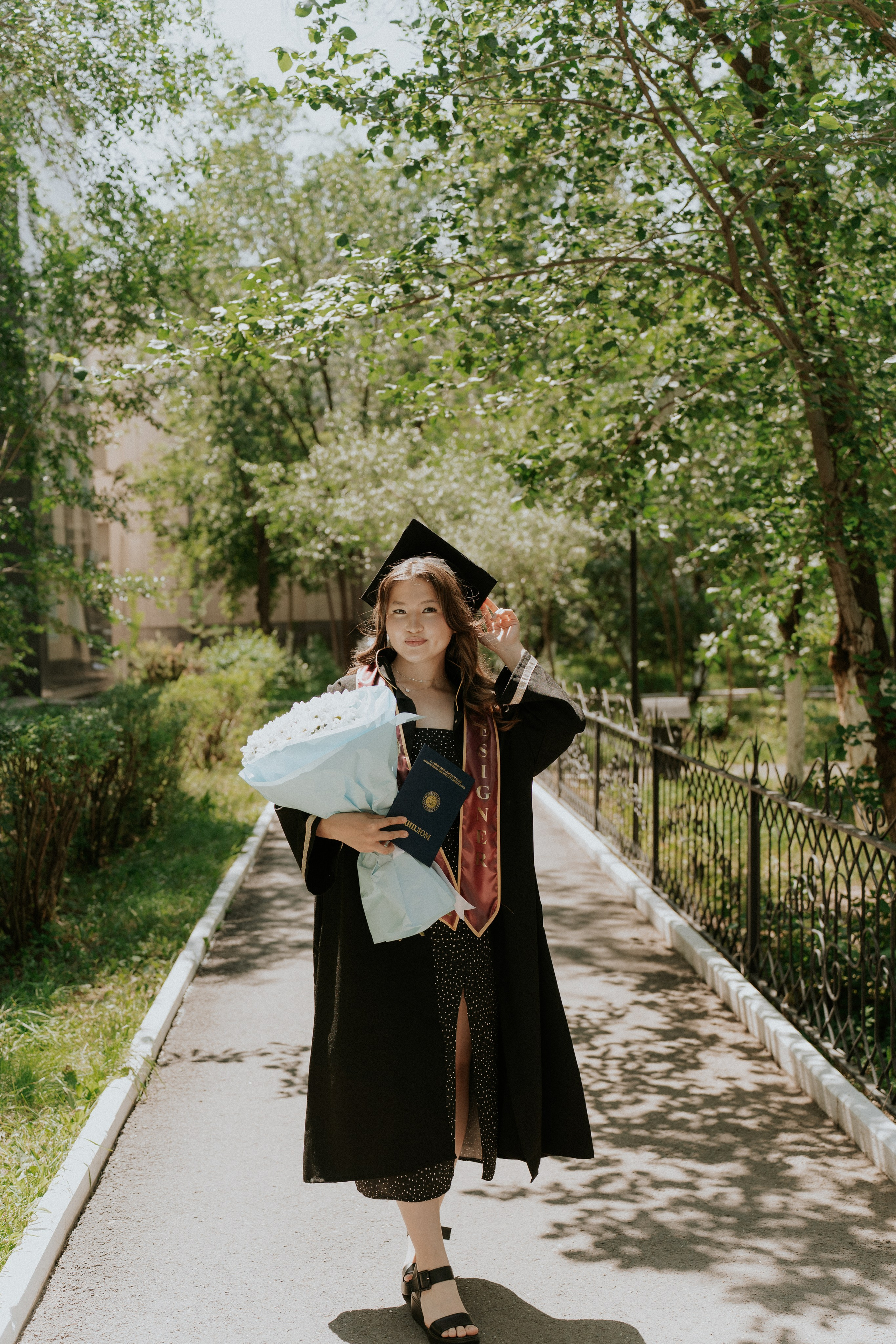 Выпускной Аграрный унивеситет. Крис Богомазова