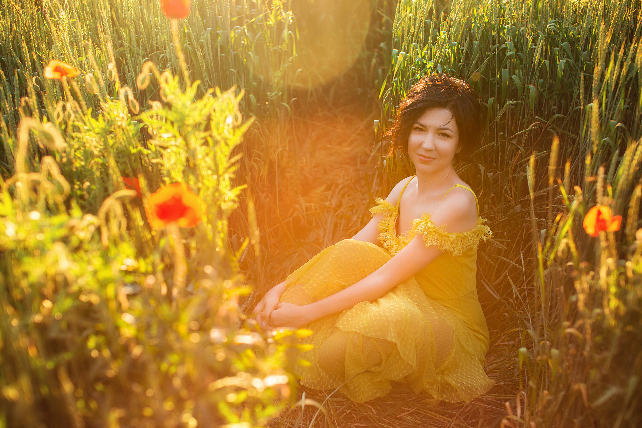 Юлия в маках. Свадебный и семейный фотограф/видеограф в Краснодаре Наталья Осинская