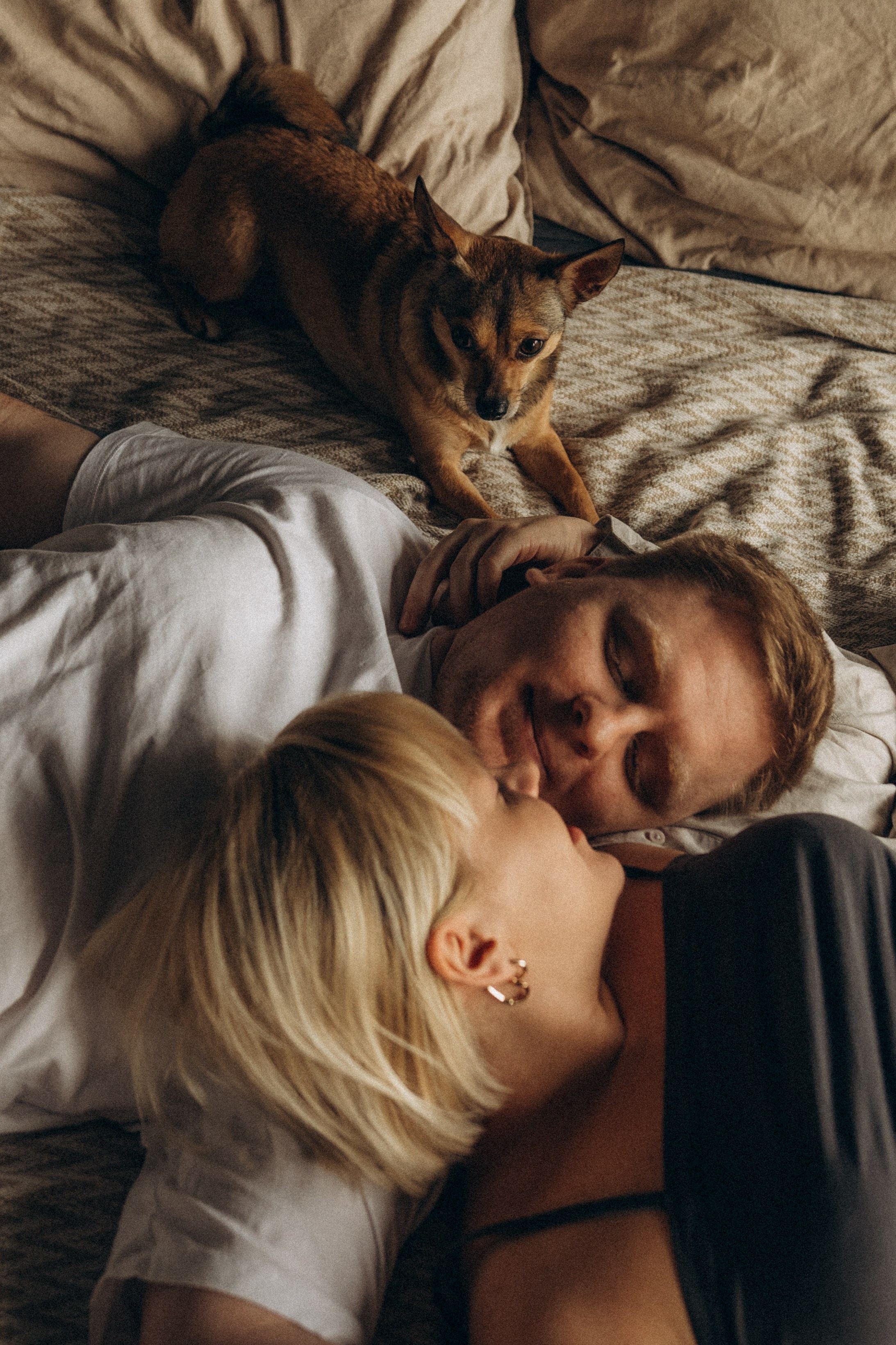 Алена, Антон и Гая. Гаврилова Настя семейный фотограф lifestyle в Москве