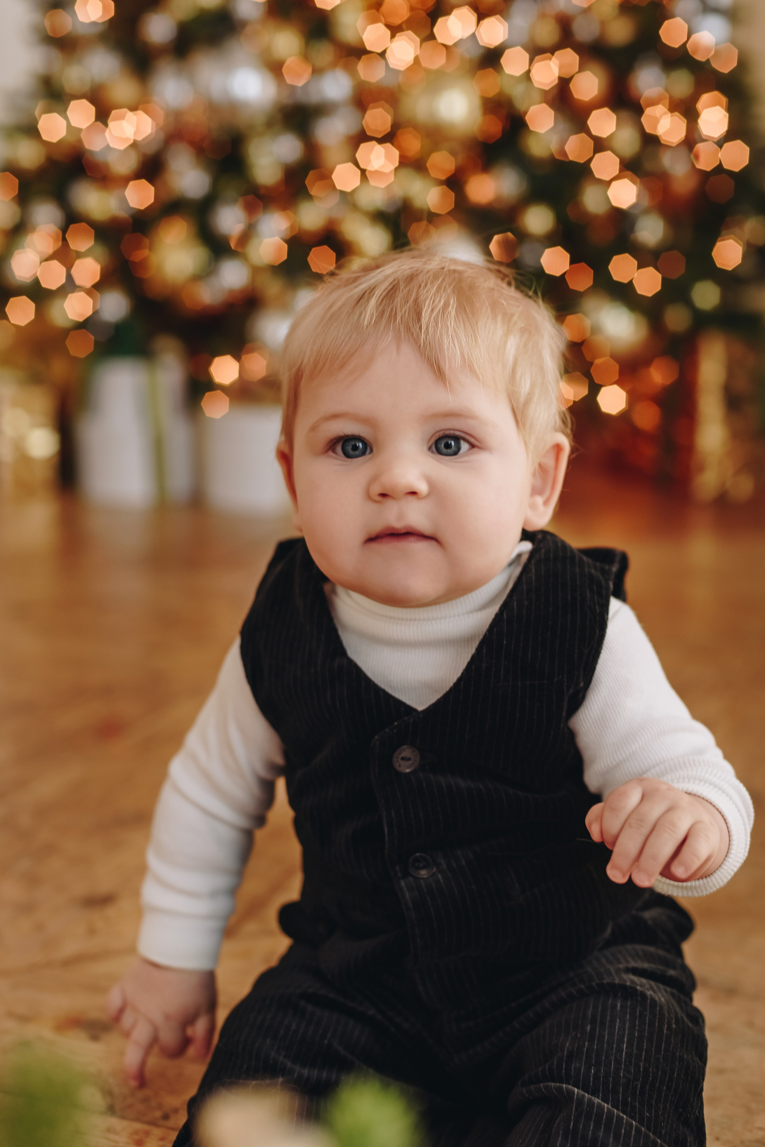 Новогодняя фотосессия в фотостудии. Фотограф Юлия Кондратьева