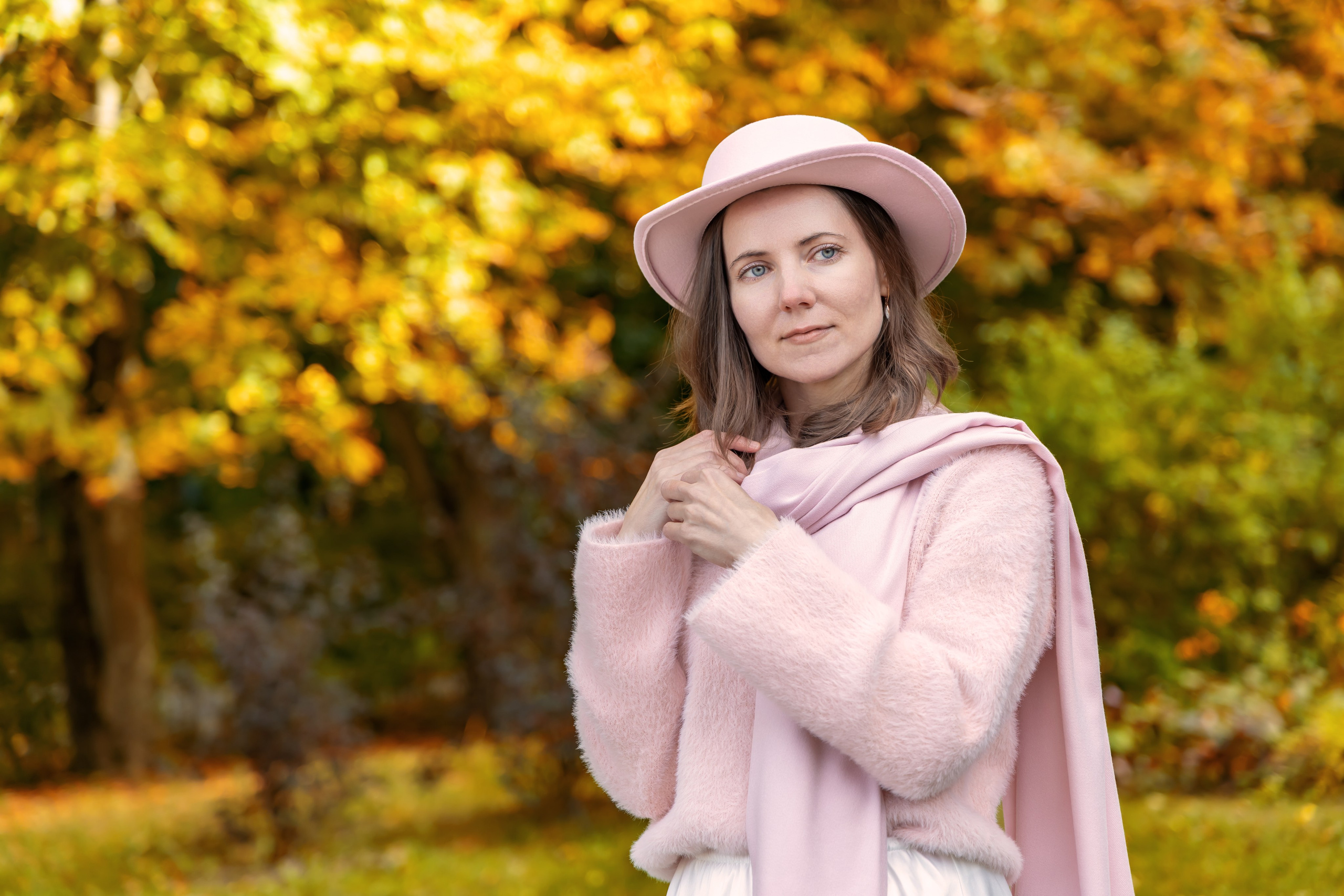 Жёлтая осень и ретро-велосипед. Репортажный, семейный и студийный фотограф в Москве Демин Алексей