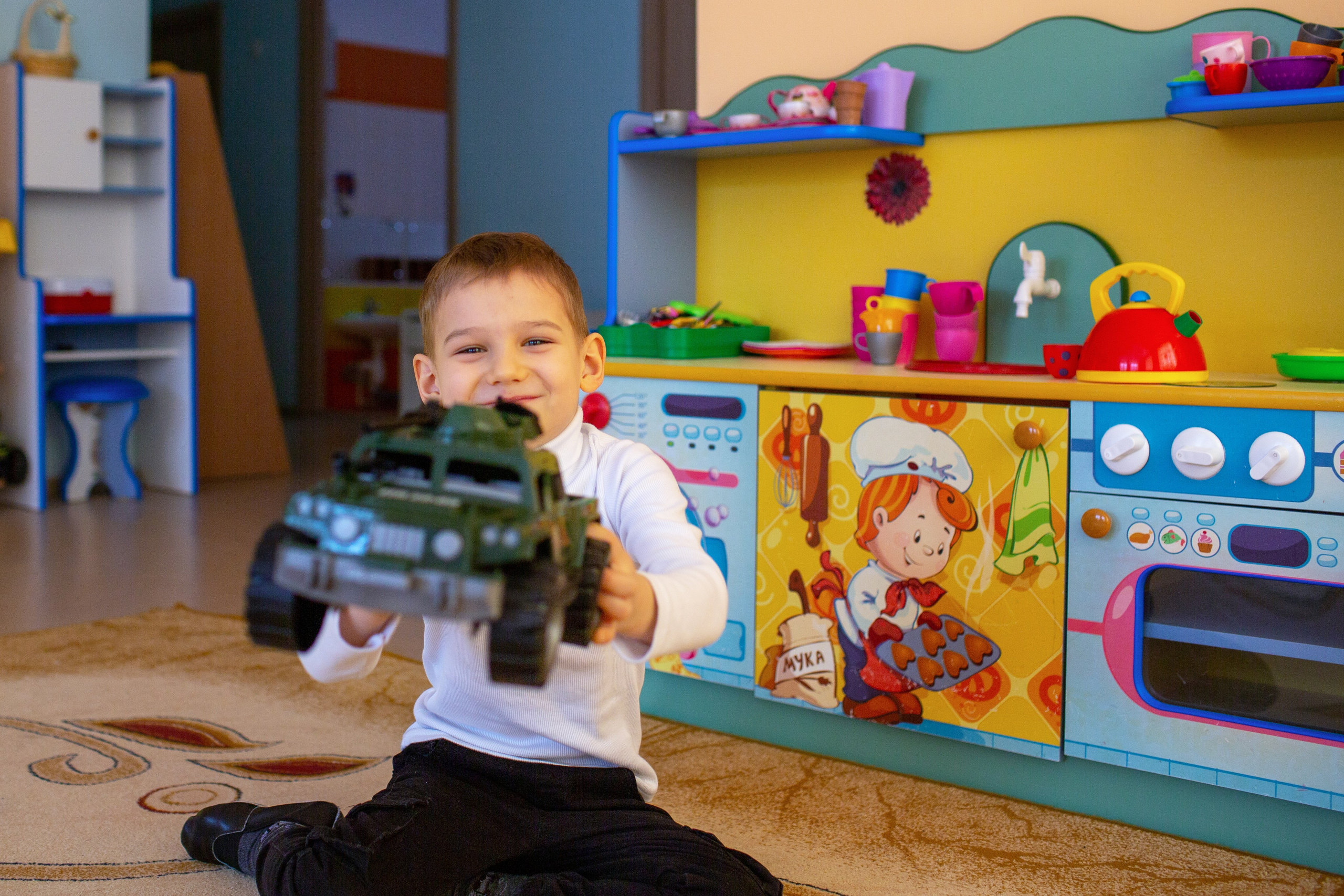 День в детском саду. Выпускные альбомы и школьный фотограф в Подольске, Троицке, Щербинке, Москве и Московской области