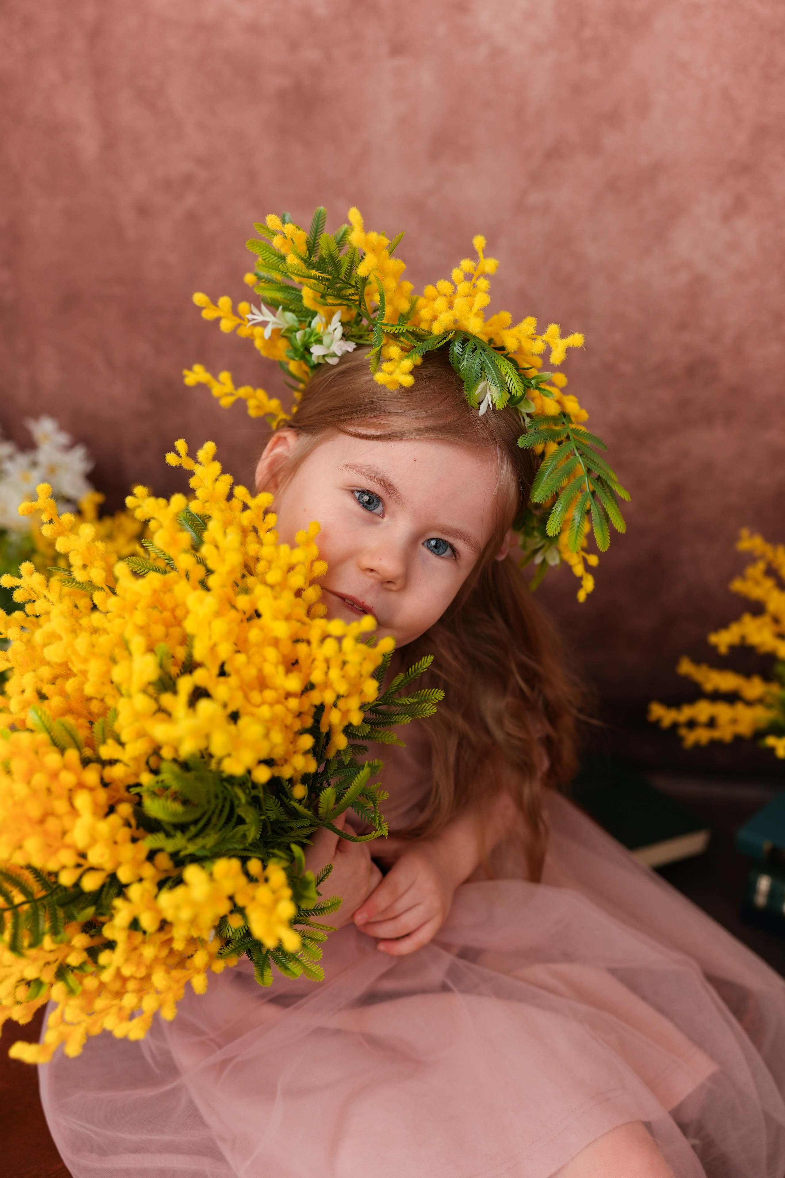 Мимоза. Фотограф новорожденных и детский фотограф в Екатеринбурге Ксени