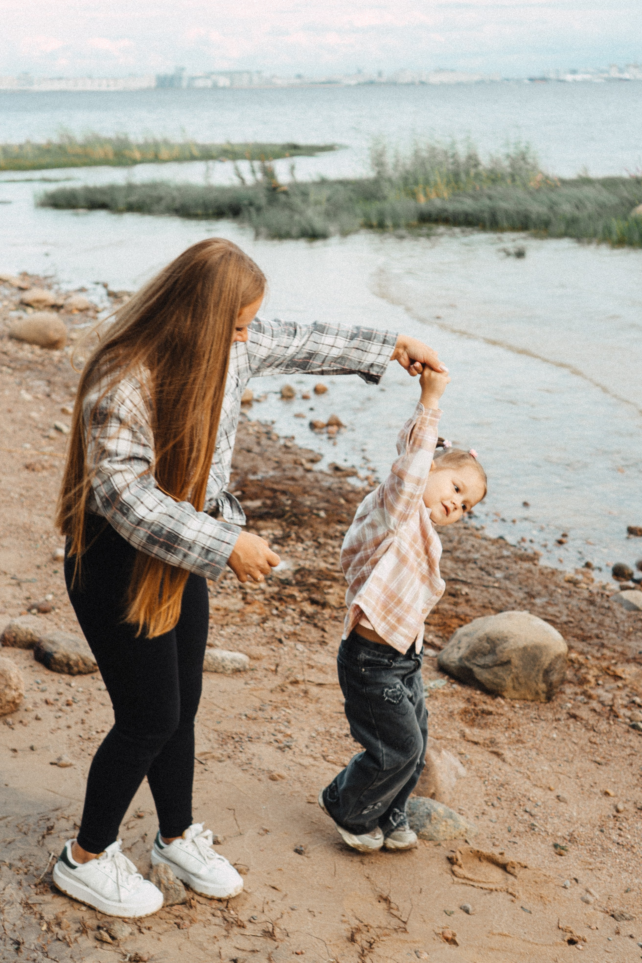 МАМА И ДОЧКА НА ФИНСКОМ ЗАЛИВЕ. Профессиональный фотограф, Санкт-Петербург — Виктория Богомолова