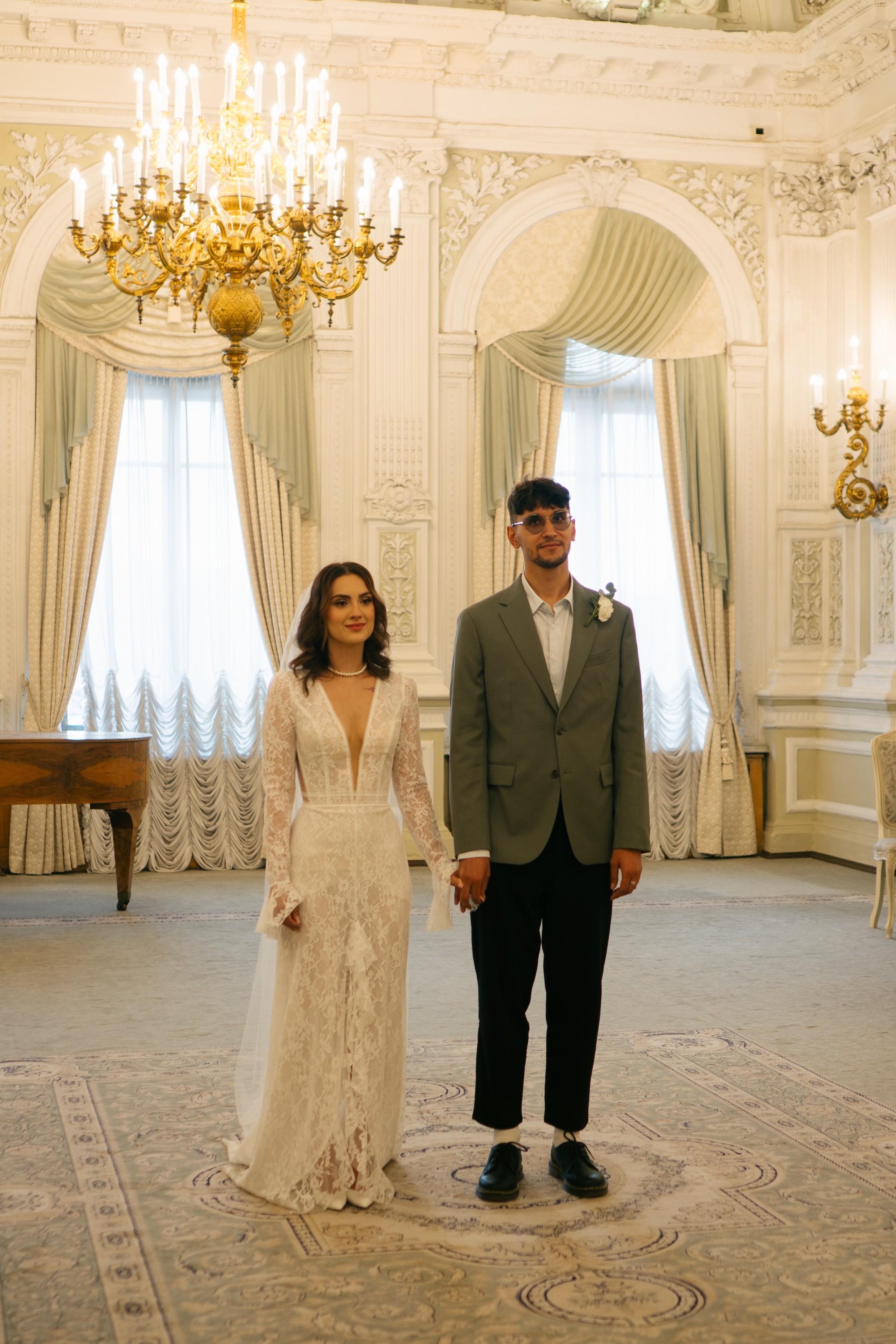 СВАДЕБНАЯ СЬЕМКА В ПЕРВОМ ДВОРЦЕ БРАКОСОЧЕТАНИЯ. Профессиональный фотограф, Санкт-Петербург — Виктория Богомолова