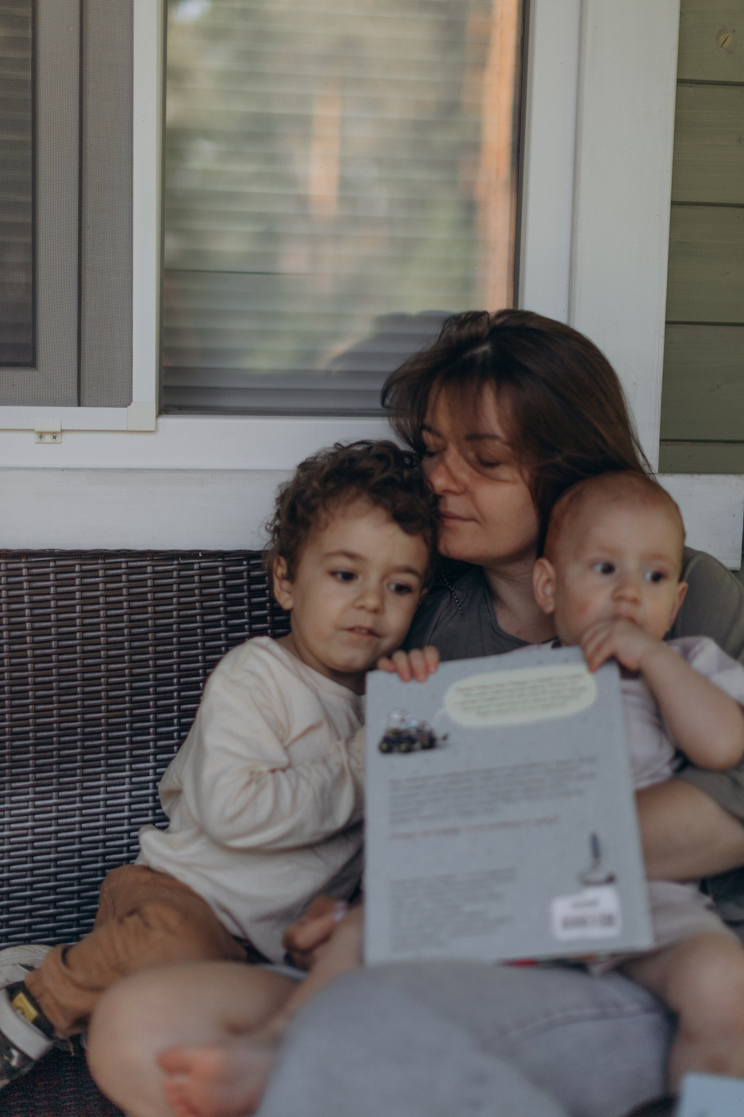 Настя и ее мальчишки. Семейный фотограф Полина Сарина Москва