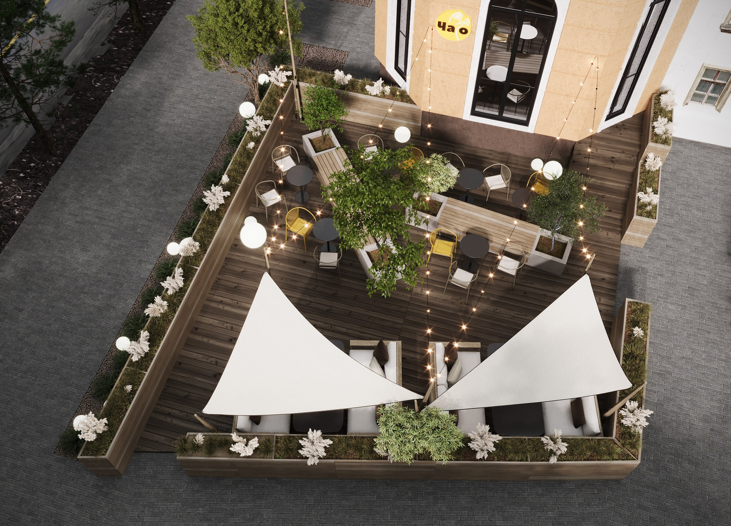 ЧАО терраса. Дизайнер интерьера в Крыму — Валерия Сокорева