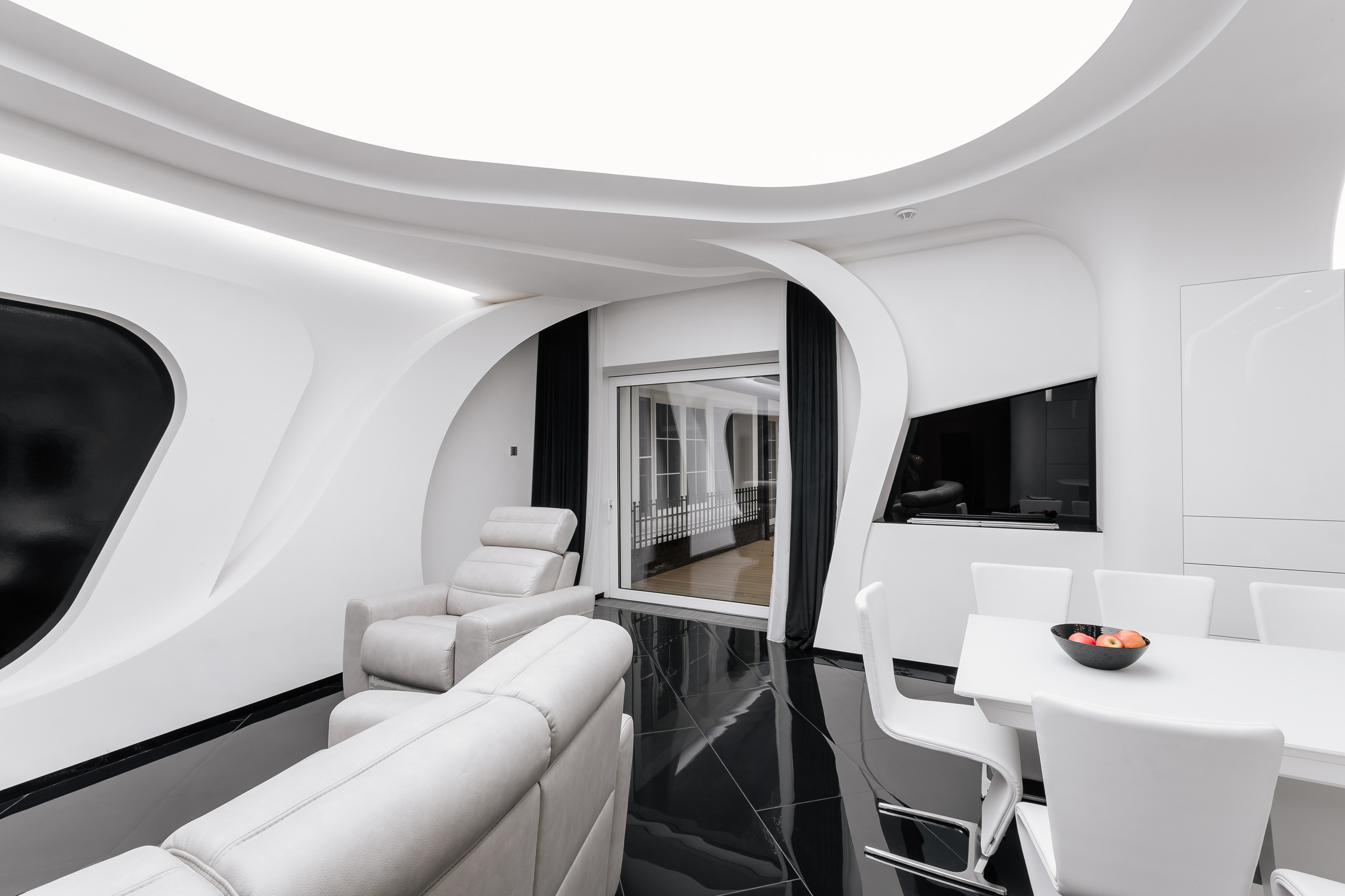 Частный дом остекление Frameless. Профессиональный фотограф Инесса Новикова в Москве
